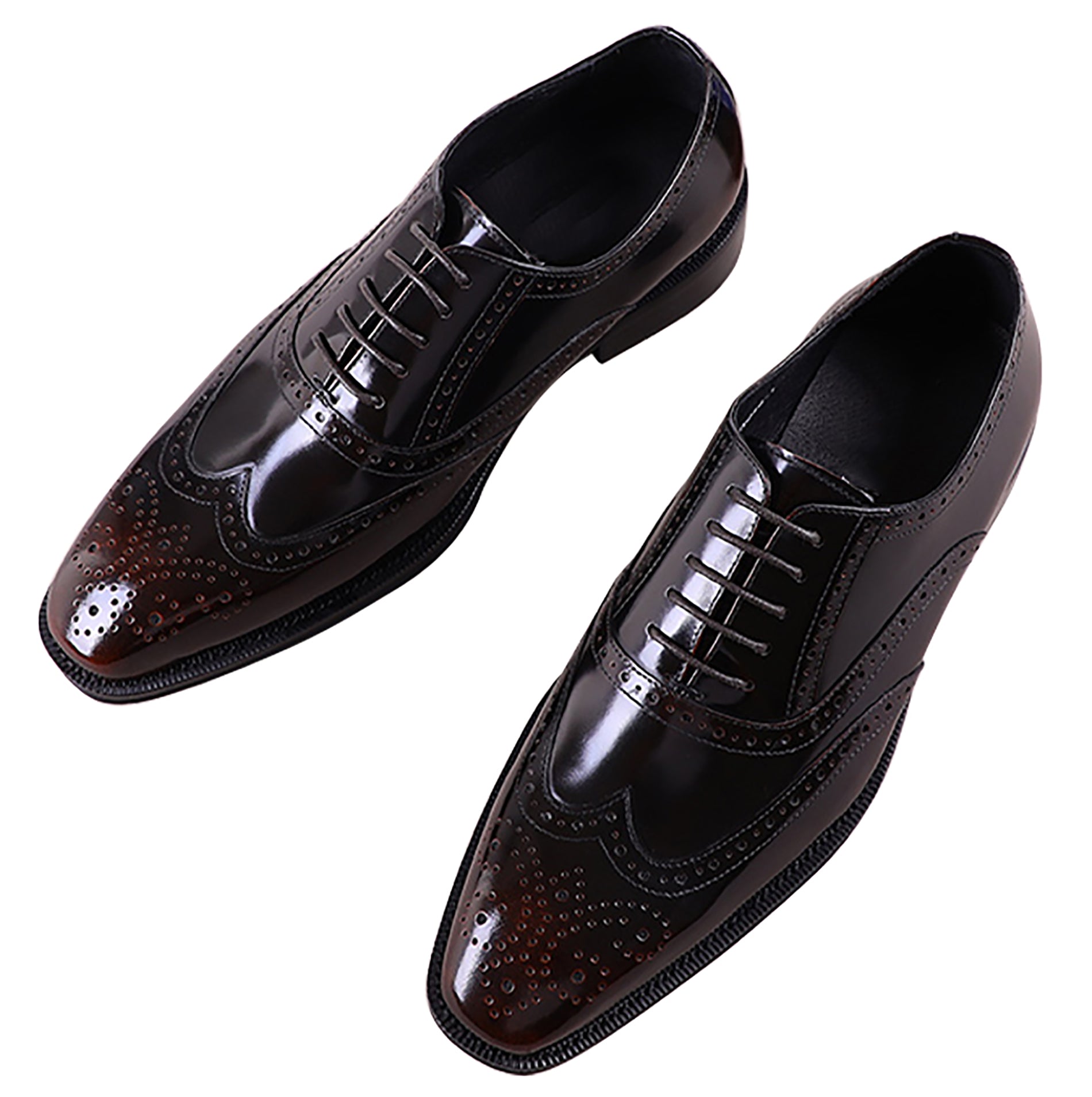 Men's Handmade Dress Wingtips Brogues Oxfords