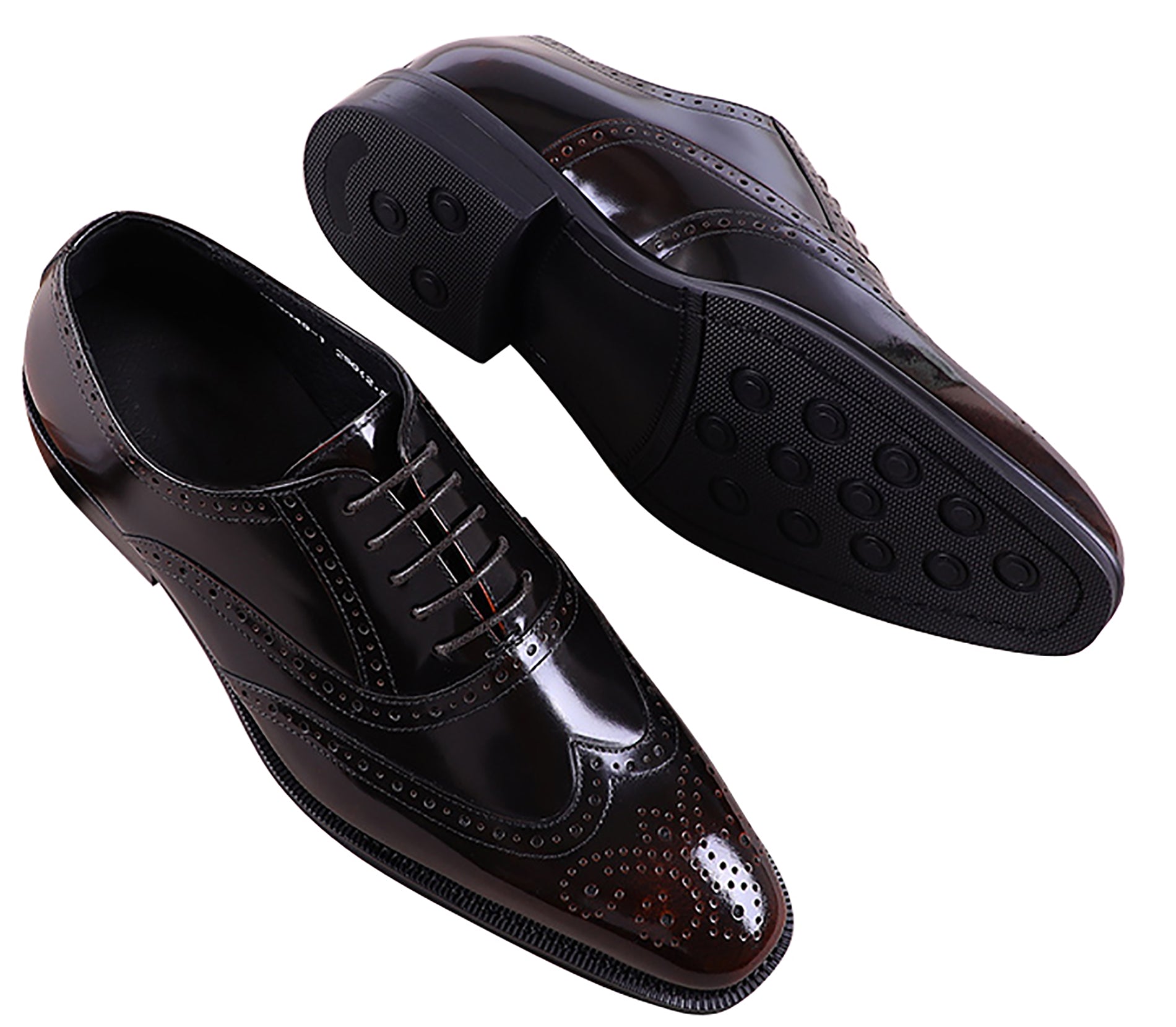 Men's Handmade Dress Wingtips Brogues Oxfords