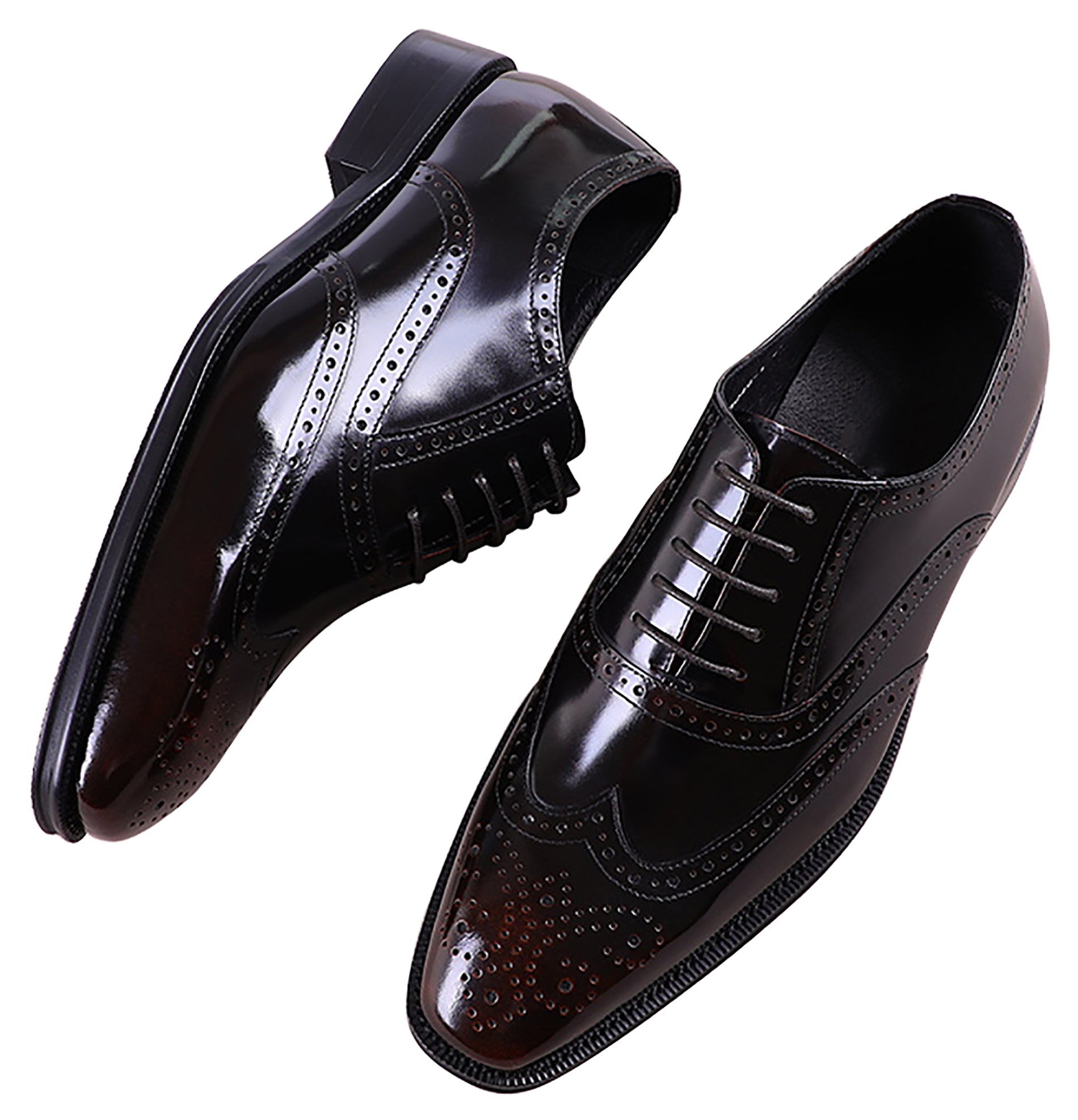Men's Handmade Dress Wingtips Brogues Oxfords