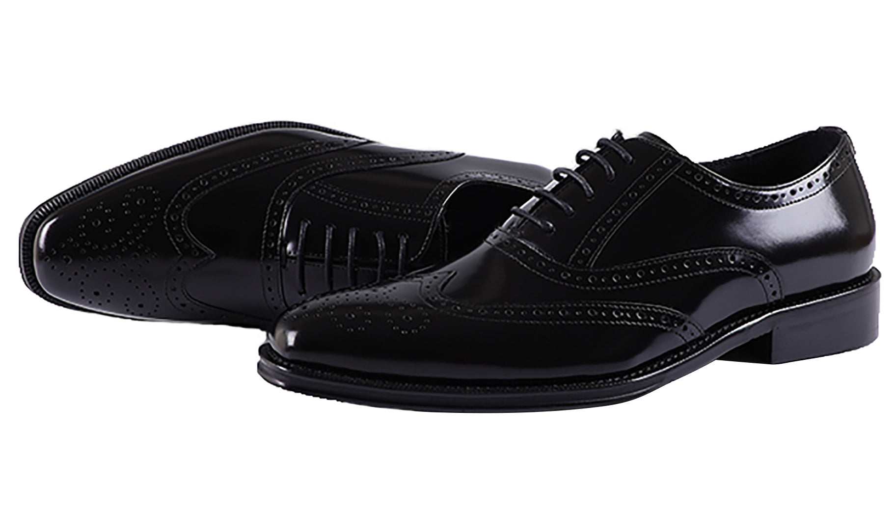 Men's Handmade Dress Wingtips Brogues Oxfords