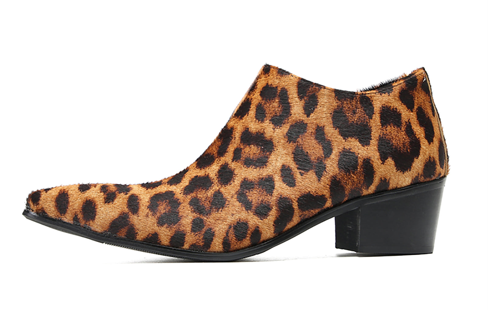 Zapatos de tacón Opera de gamuza a la moda para hombre