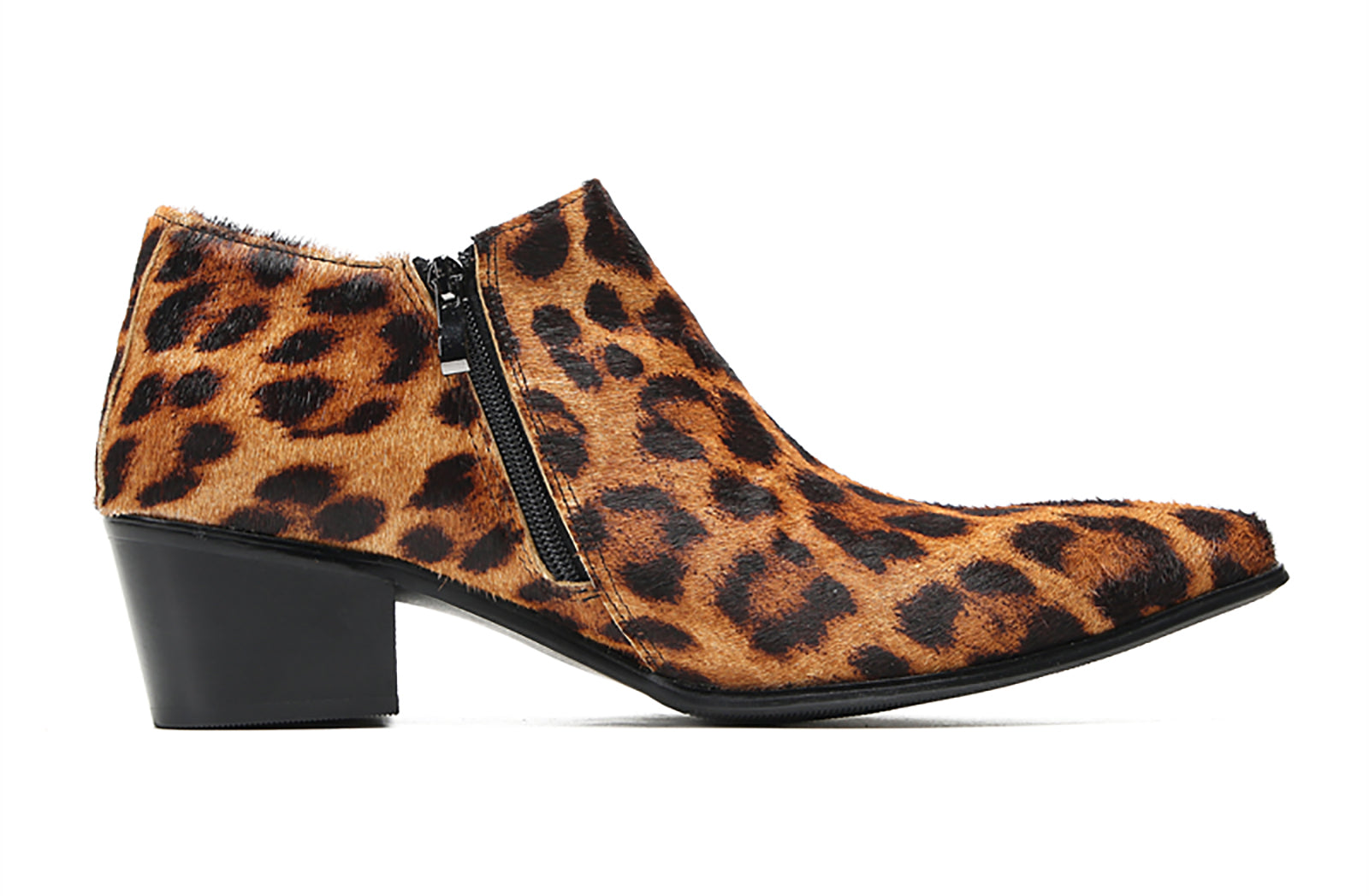 Zapatos de tacón Opera de gamuza a la moda para hombre