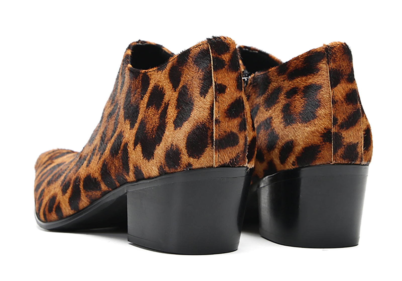 Zapatos de tacón Opera de gamuza a la moda para hombre