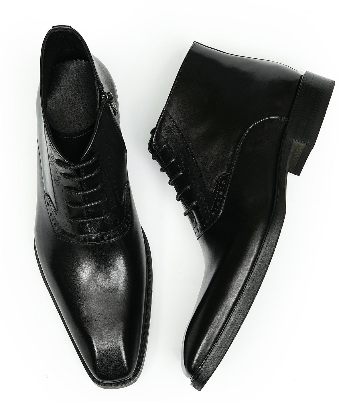 Men's Handmade Formal Brogues Oxfords Boots