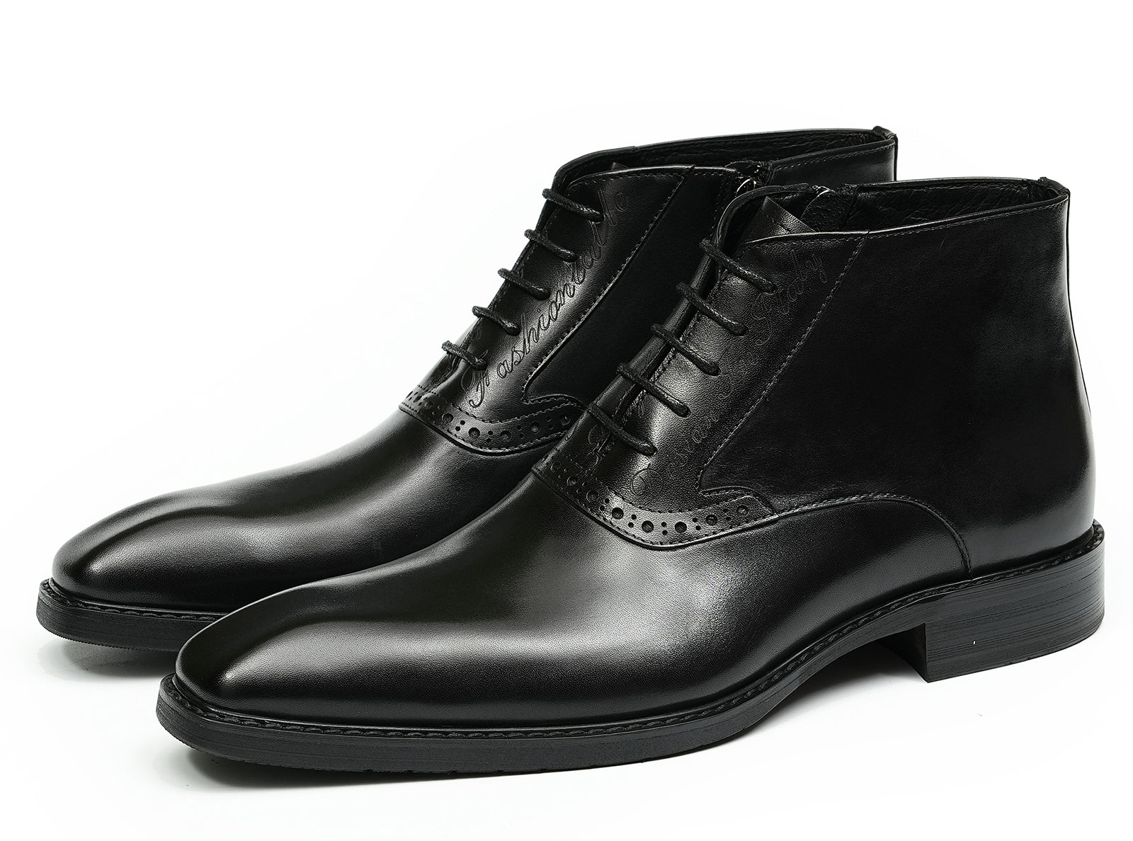 Men's Handmade Formal Brogues Oxfords Boots
