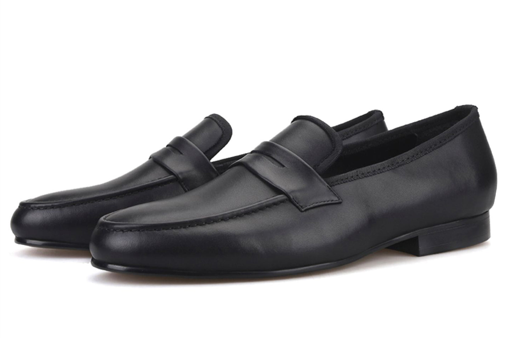 Men's Penny Loafers Dress Leather Shoes