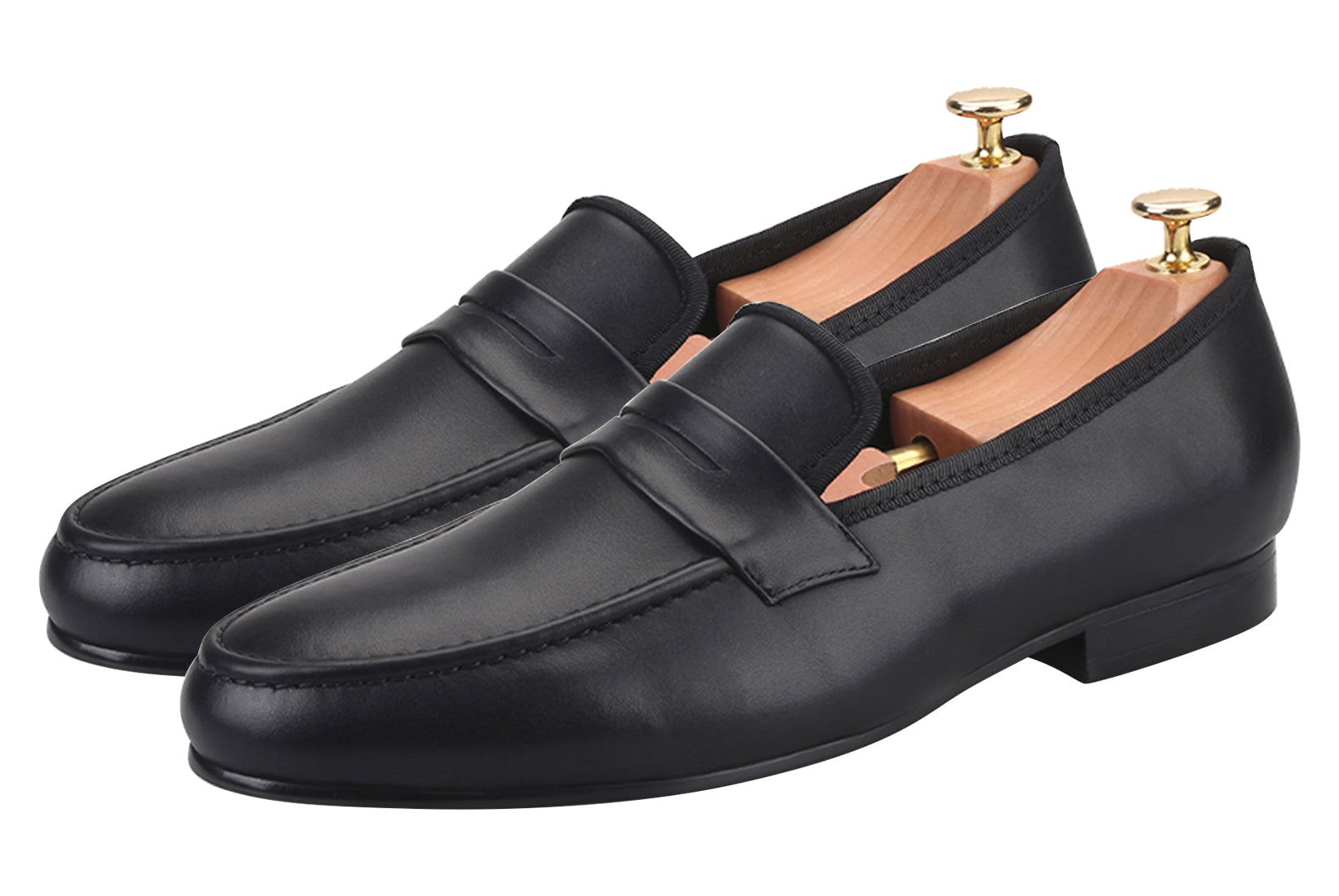 Men's Penny Loafers Dress Leather Shoes