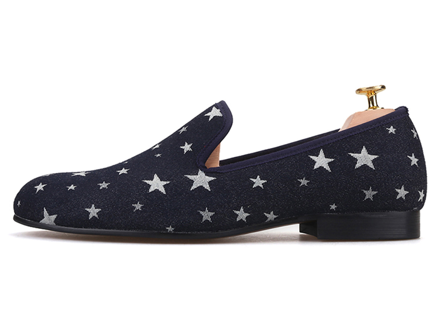 Men's Pentagram Party Slip On Loafers