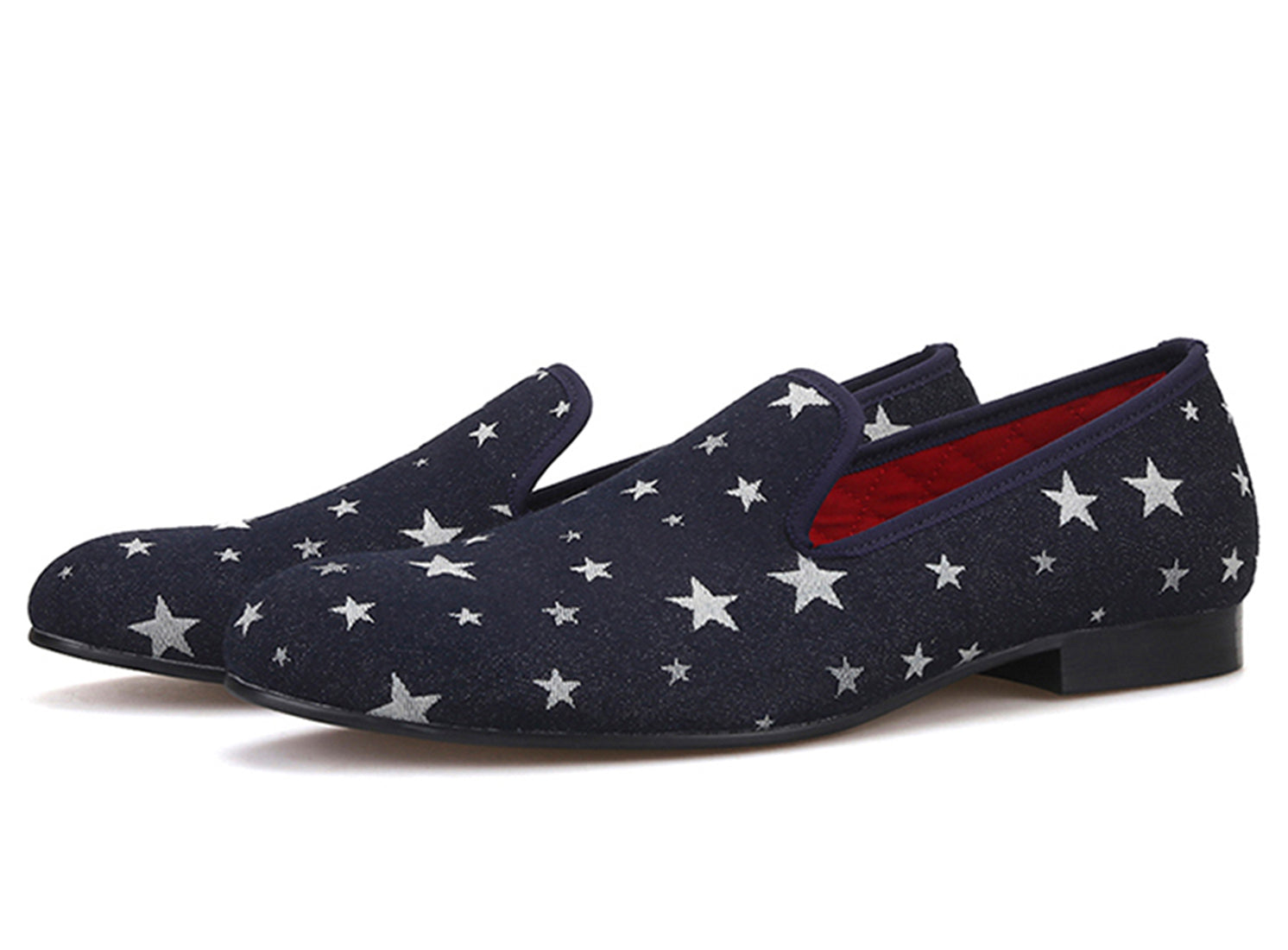 Men's Pentagram Party Slip On Loafers