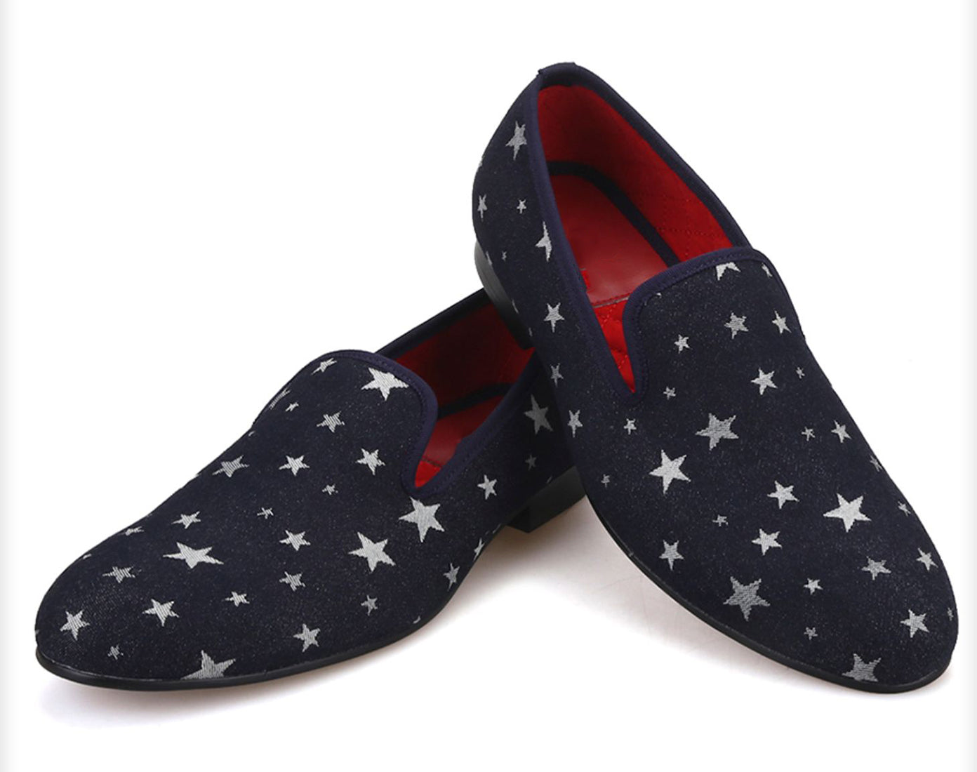 Men's Pentagram Party Slip On Loafers
