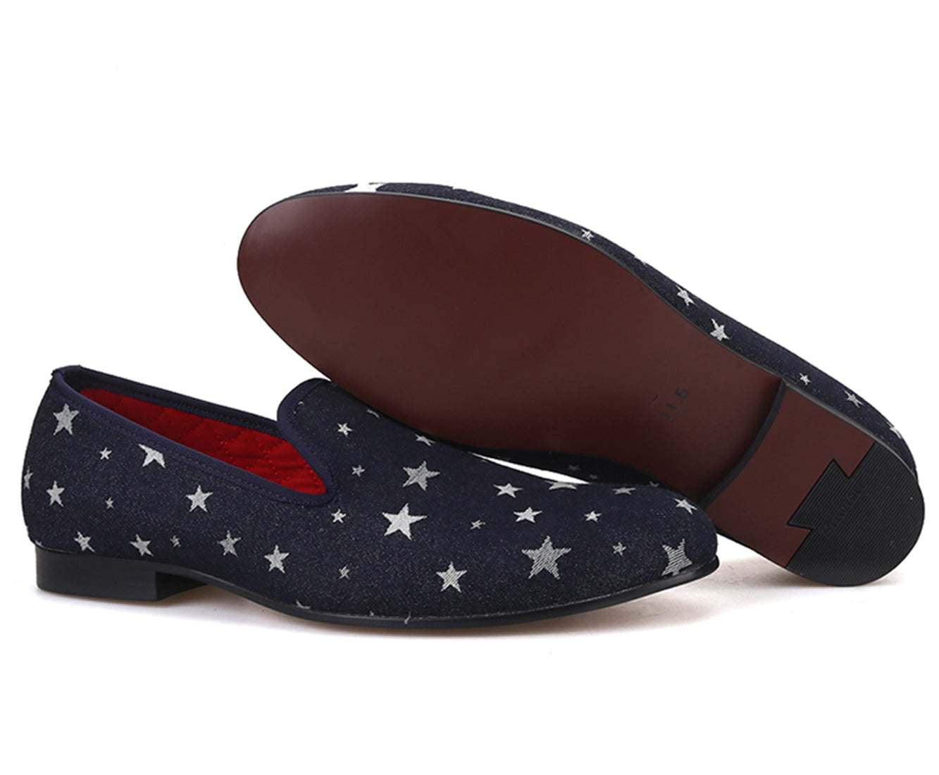 Men's Pentagram Party Slip On Loafers