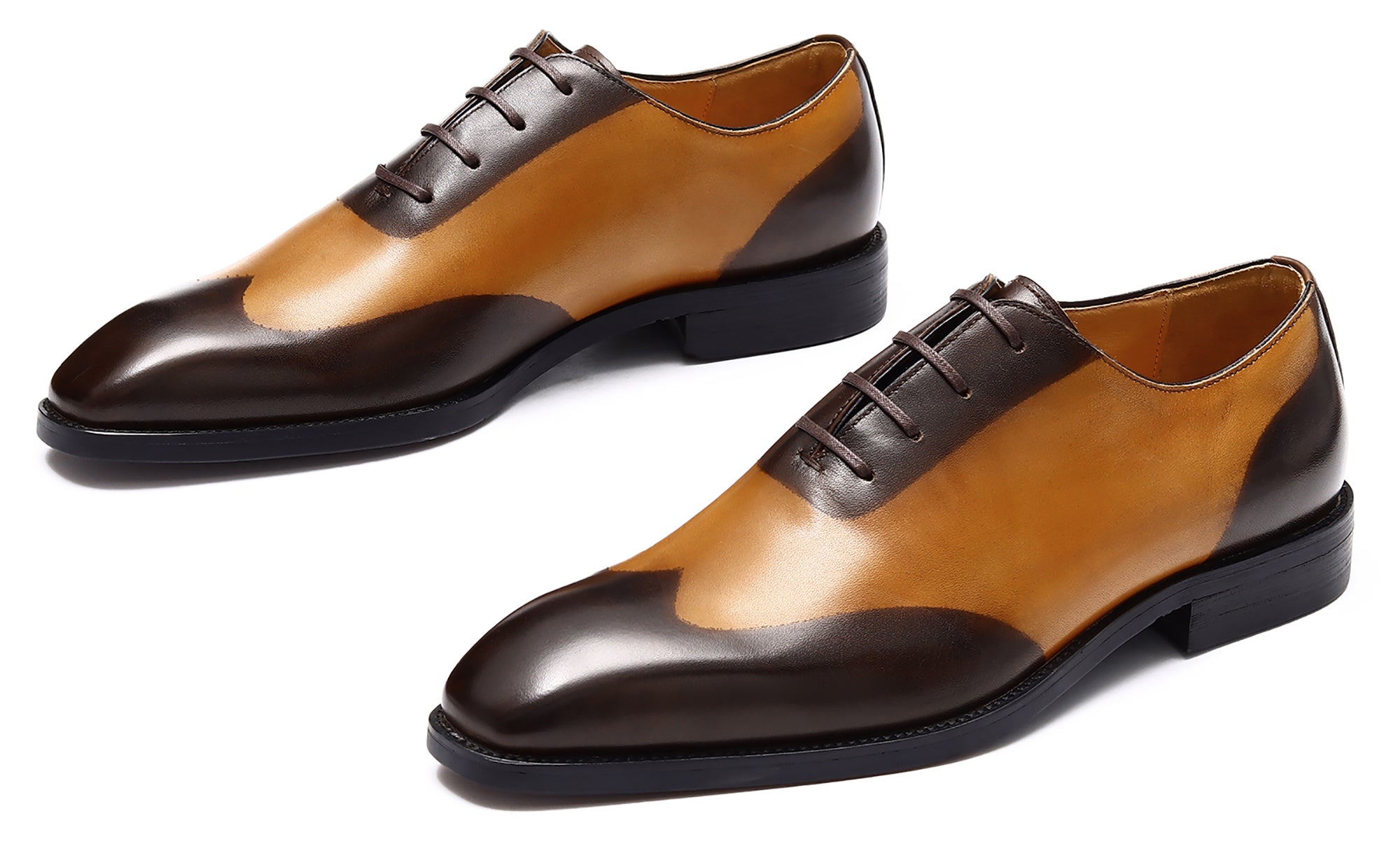 Zapatos Oxford de vestir formales de moda para hombres