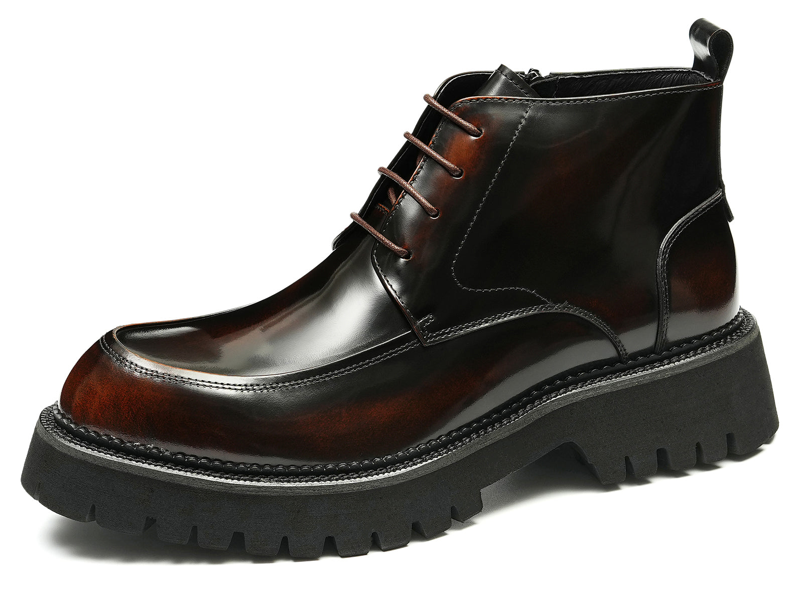 Men's Dress Thick Sole Oxfords Boots