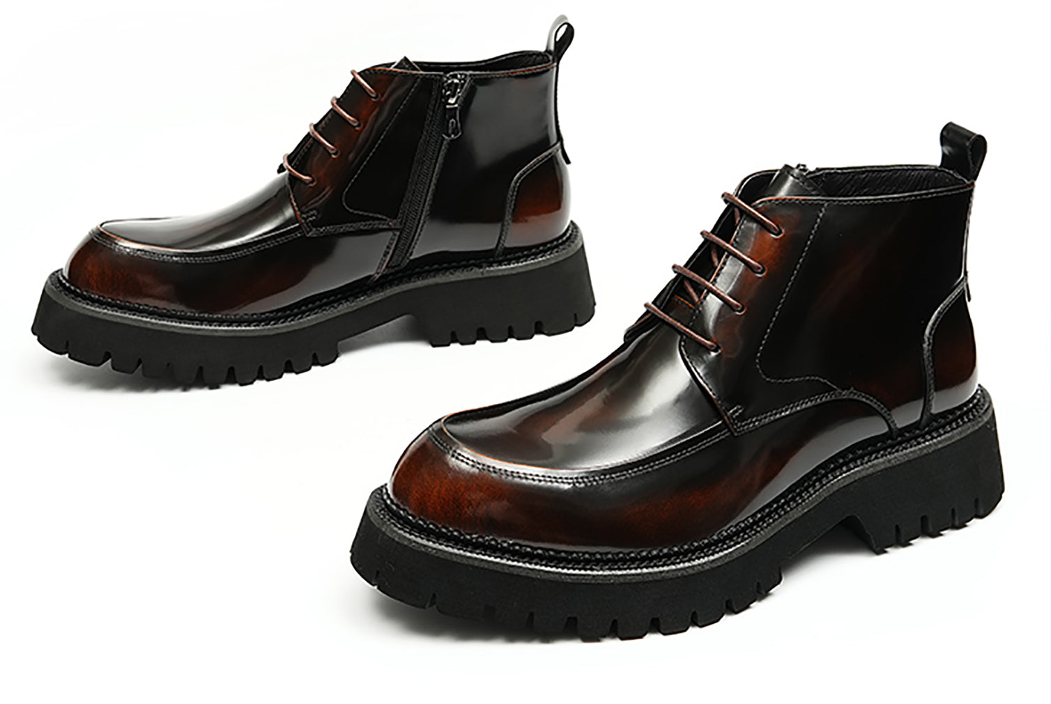 Men's Dress Thick Sole Oxfords Boots