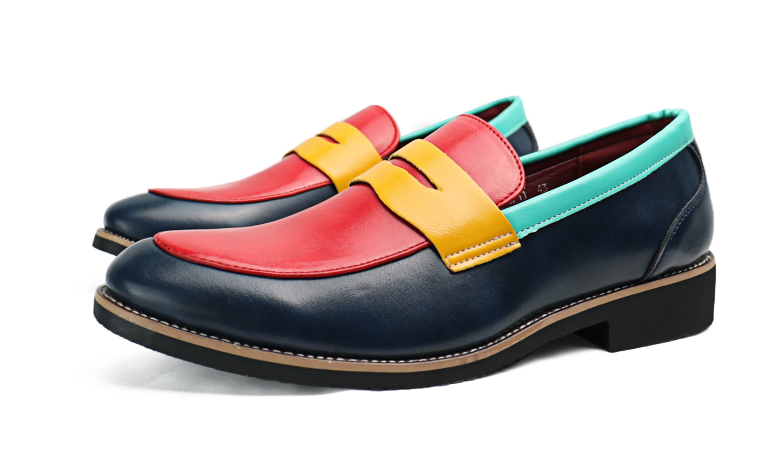 Mocasines Penny Multicolores para hombre