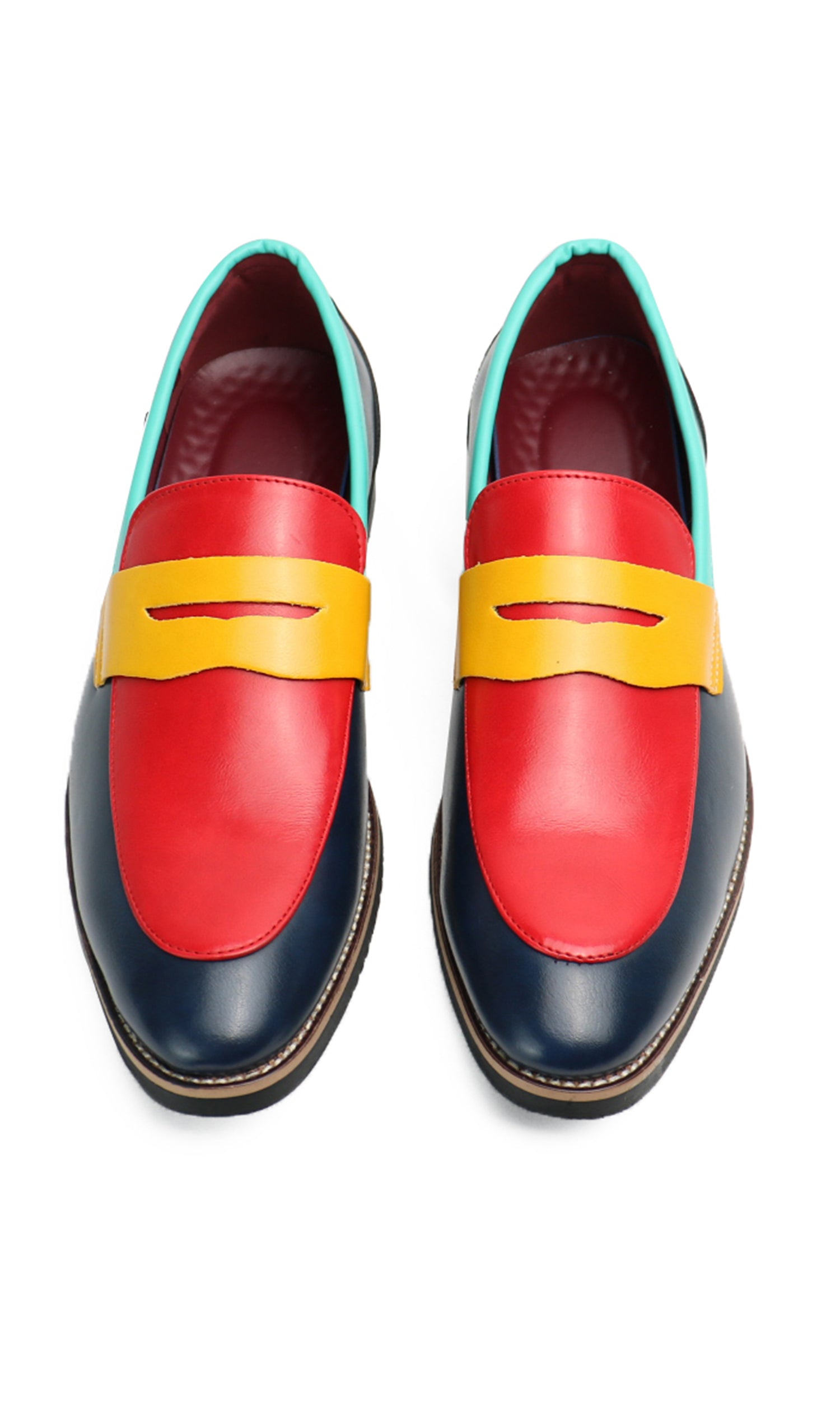 Mocasines Penny Multicolores para hombre