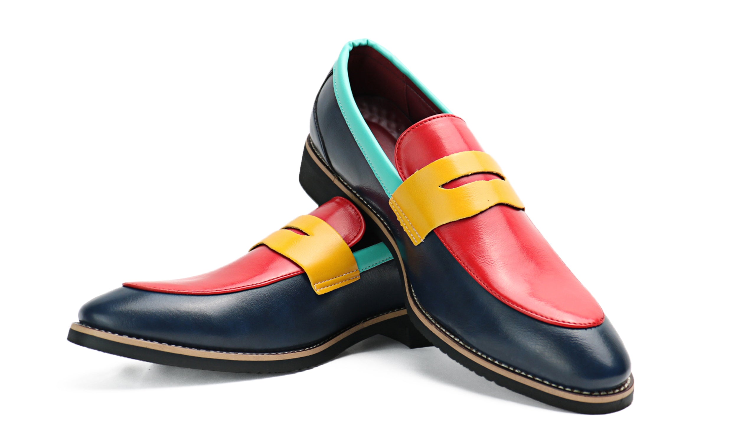 Mocasines Penny Multicolores para hombre