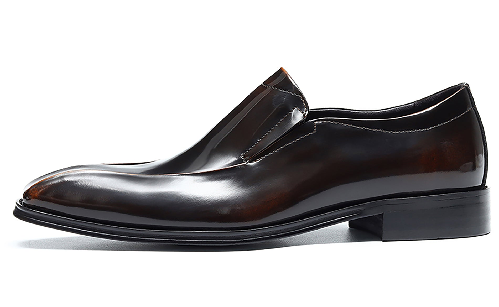 Mocasín Penny informal con punta lisa para hombre