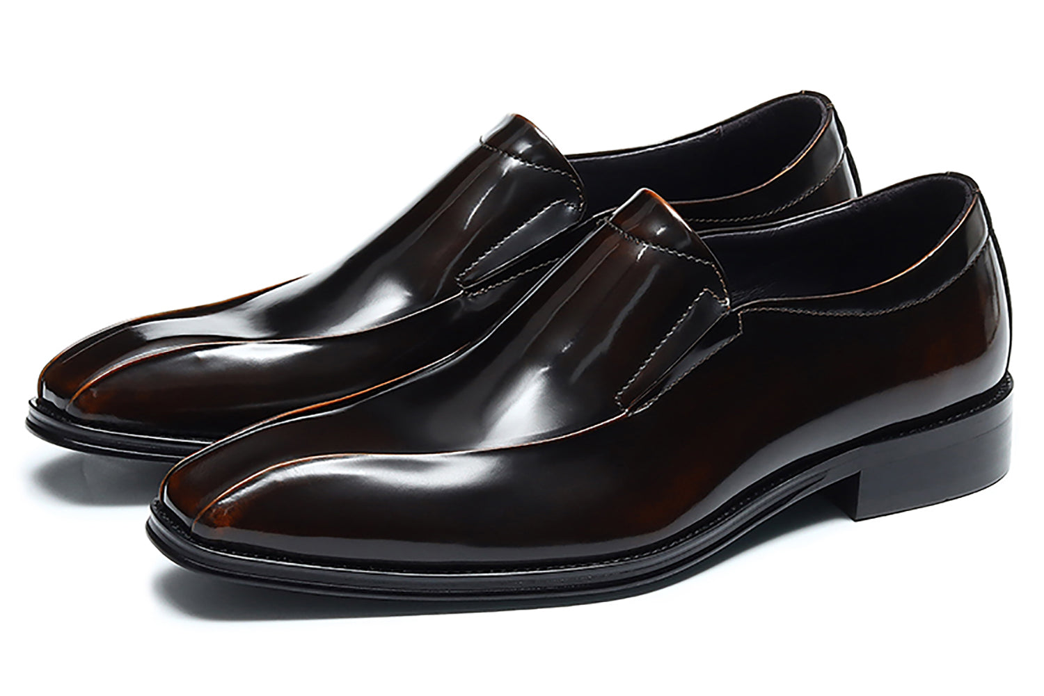 Mocasín Penny informal con punta lisa para hombre