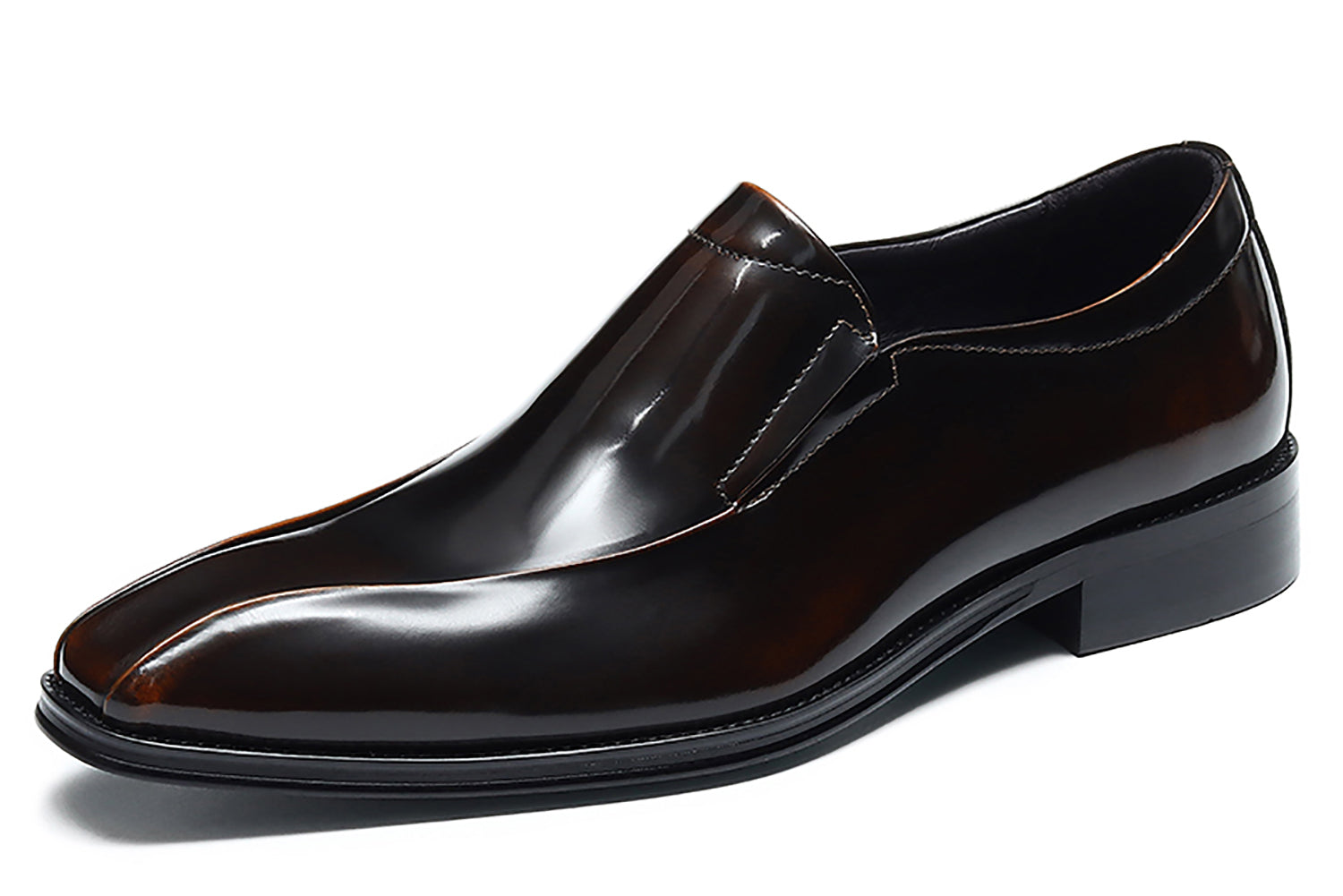 Mocasín Penny informal con punta lisa para hombre