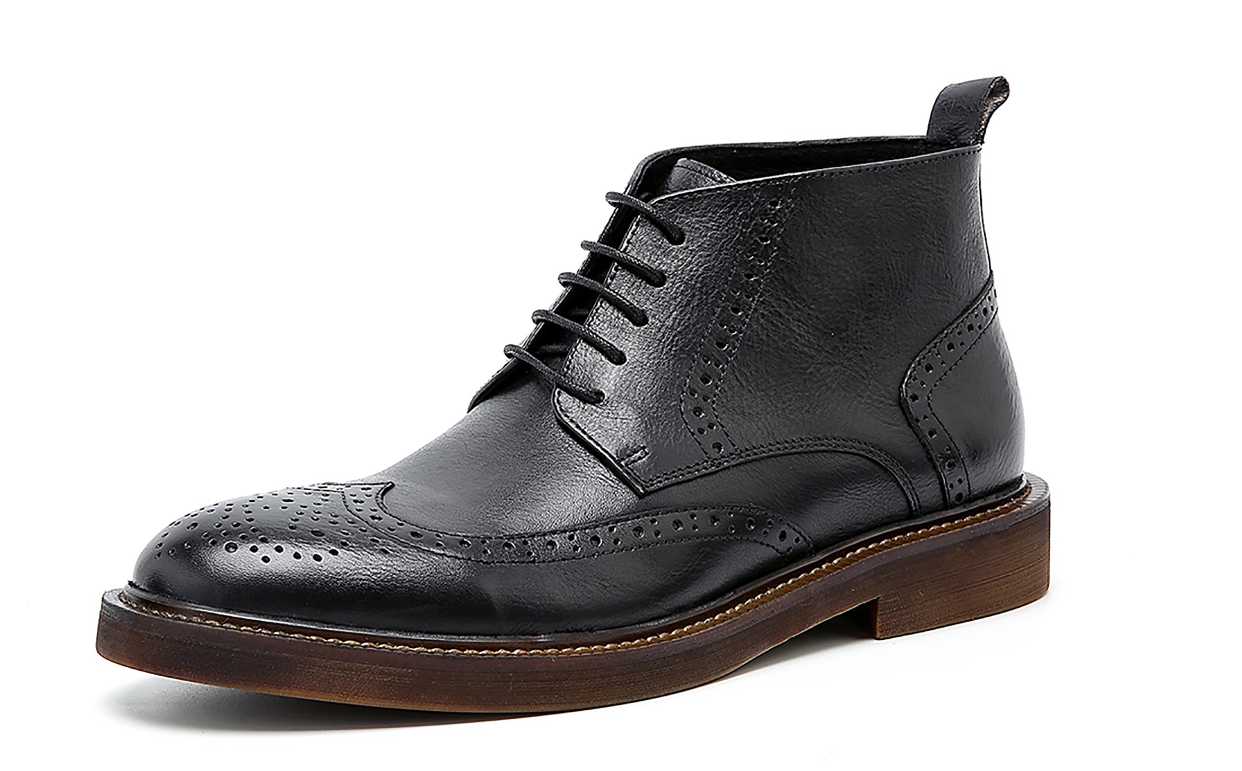 Men's Dress Longwing Brogues Oxford Boots