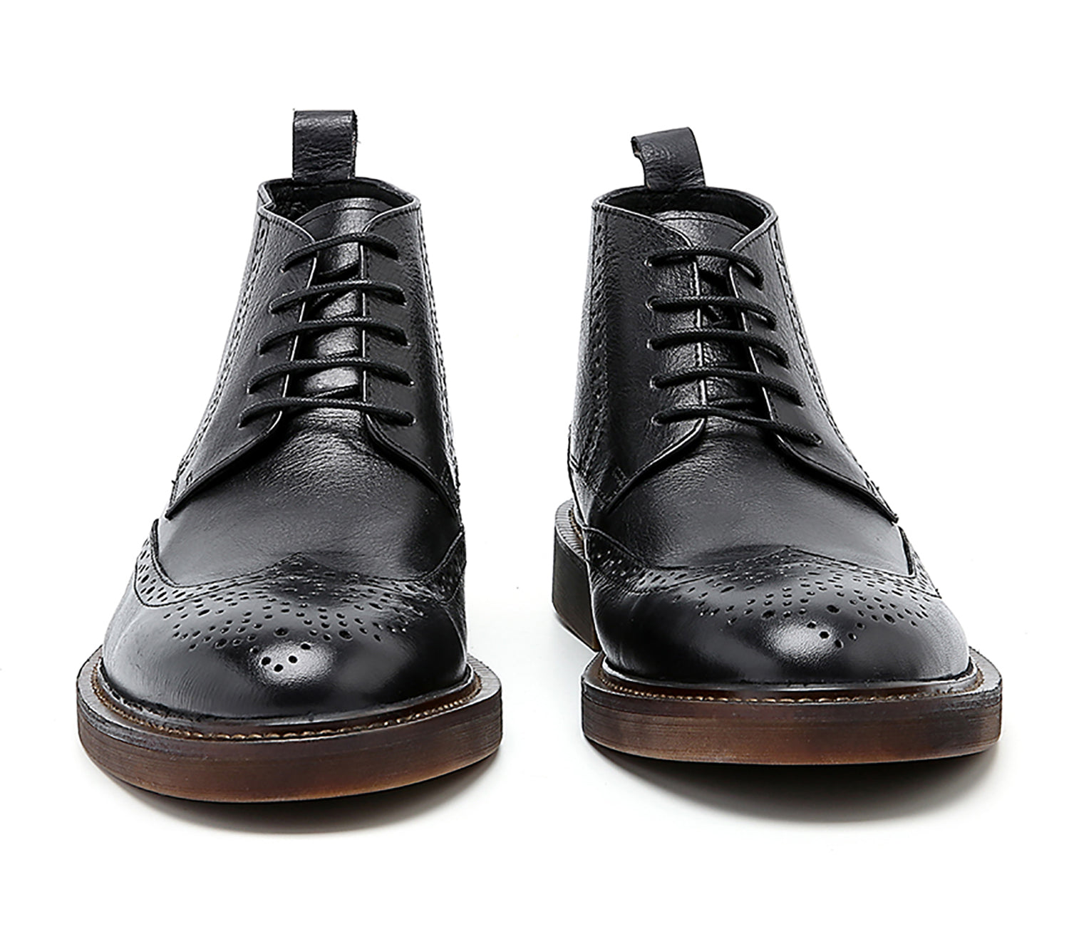 Men's Dress Longwing Brogues Oxford Boots