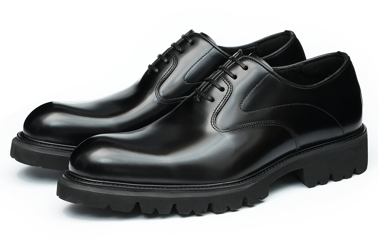 Men's Handmade Dress Pionted Toe Oxfords