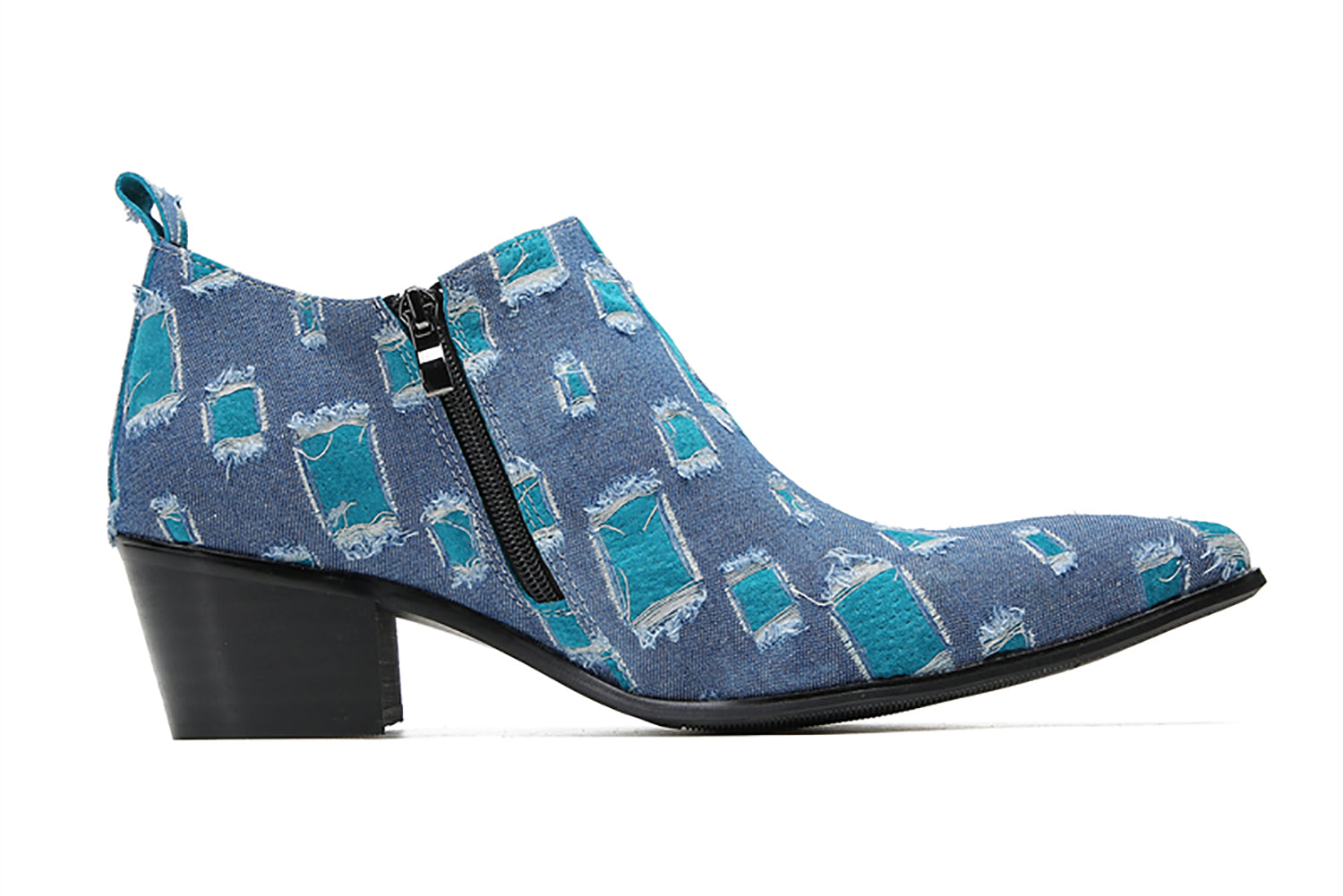 Men's Novelty Suede Western Boots