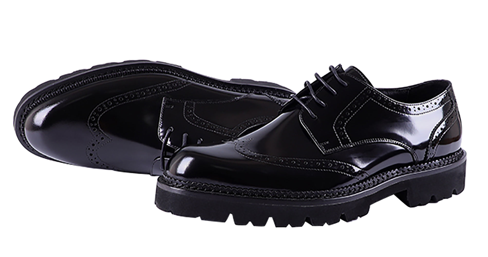 Men's Handmade Formal Wingtips Brogues Derby