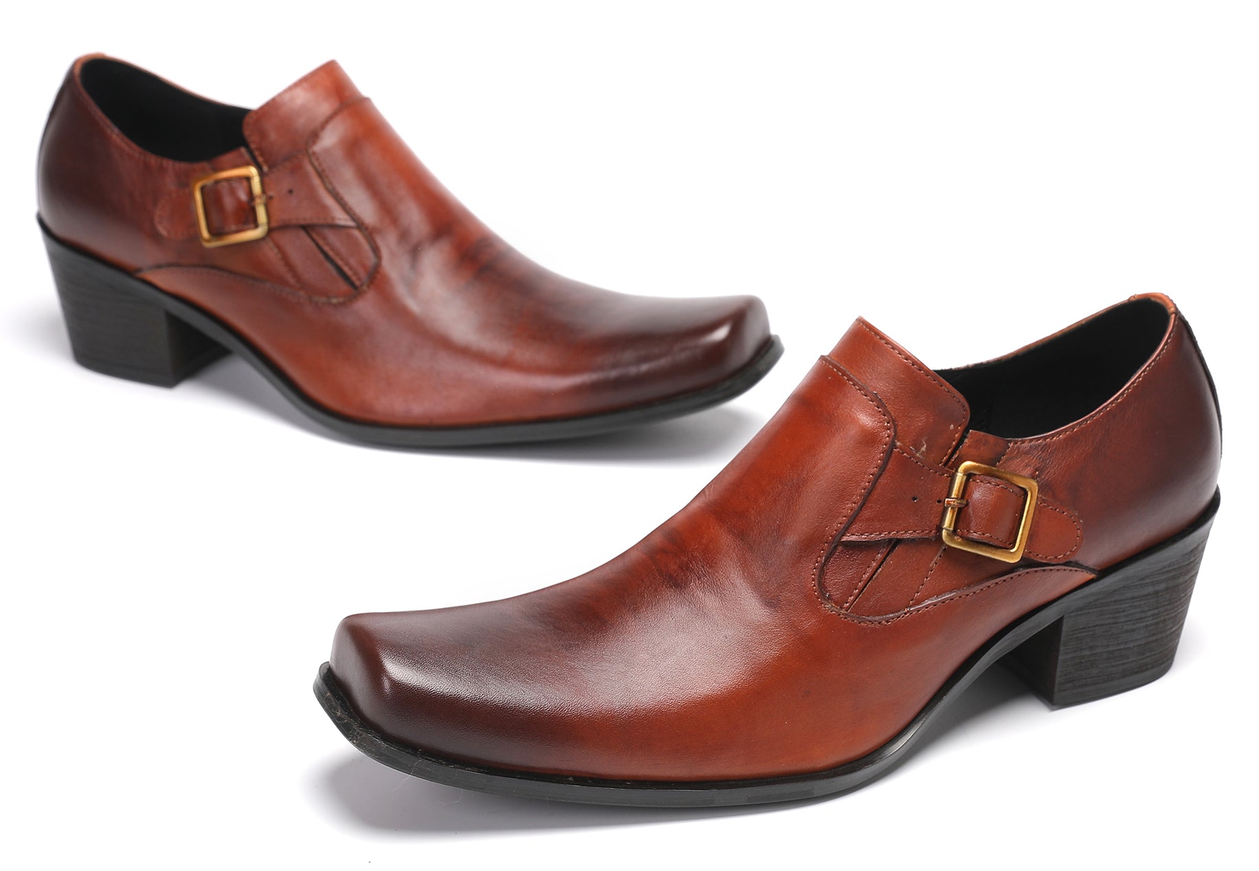 Men's Buckle Penny Loafers Opera Pumps