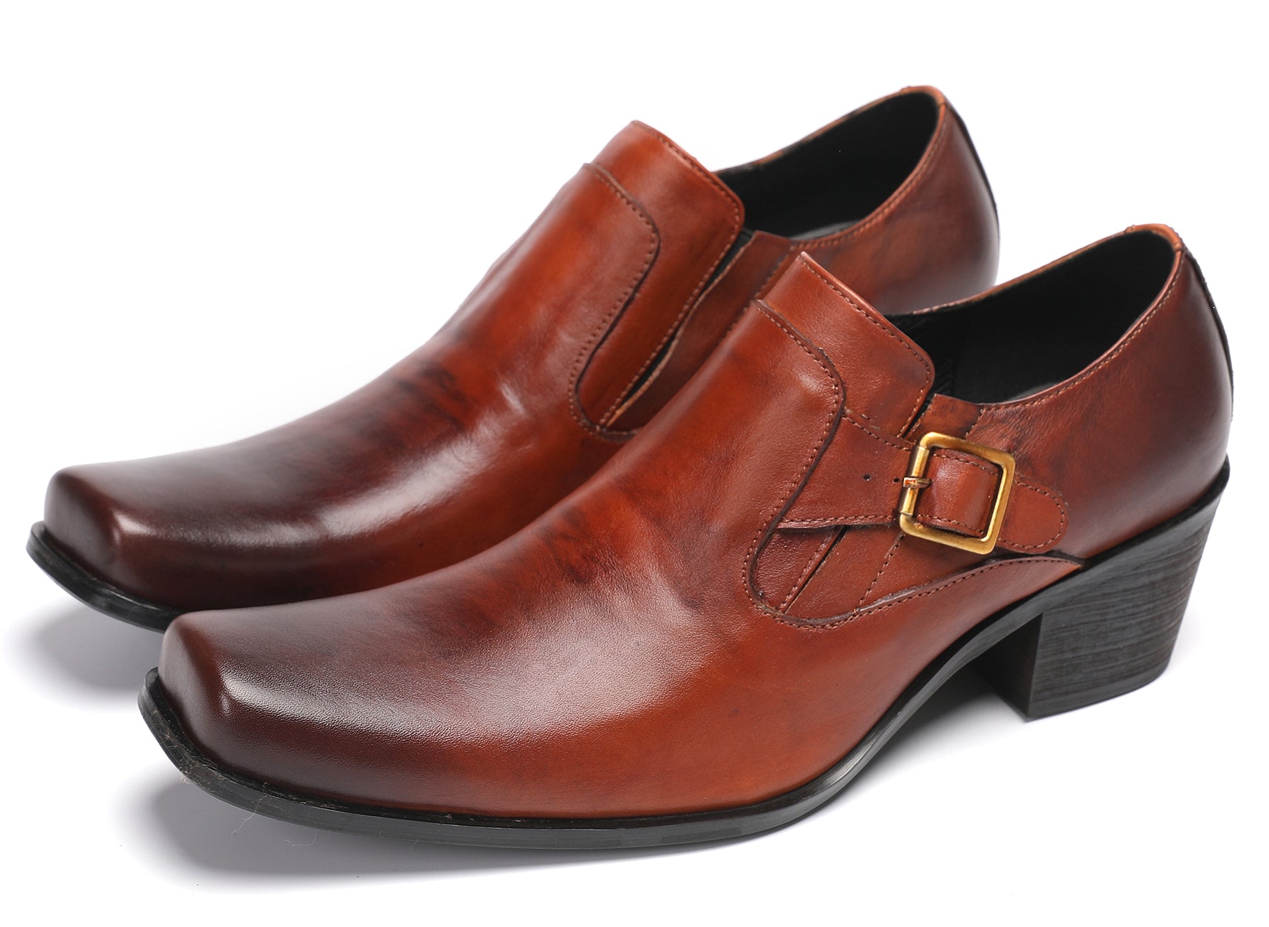 Men's Buckle Penny Loafers Opera Pumps