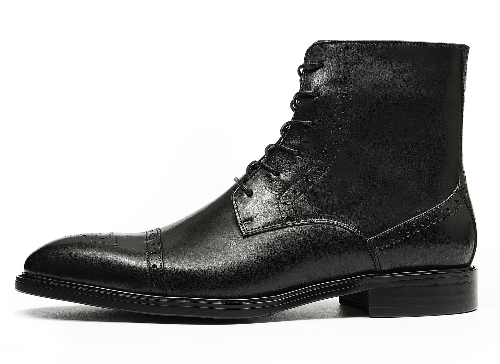 Men's Handmade Dress Wingtips Brogues Oxfords Boots