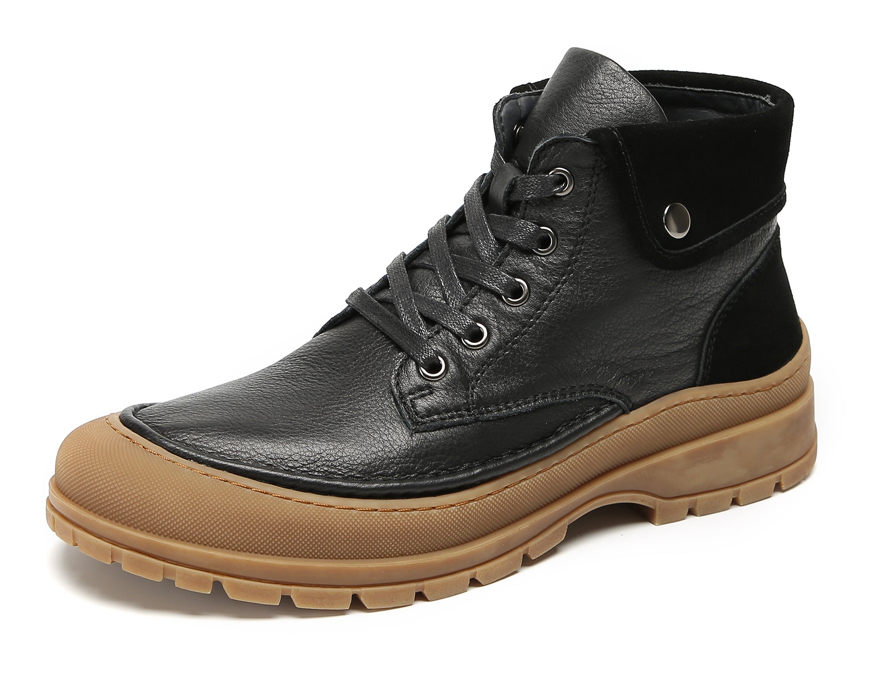 Botas Oxford informales con caña media para hombre
