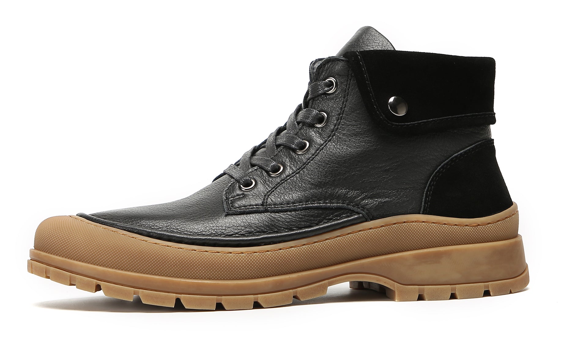 Botas Oxford informales con caña media para hombre