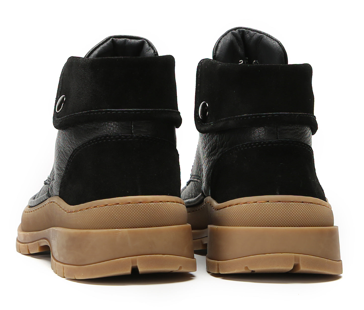 Botas Oxford informales con caña media para hombre