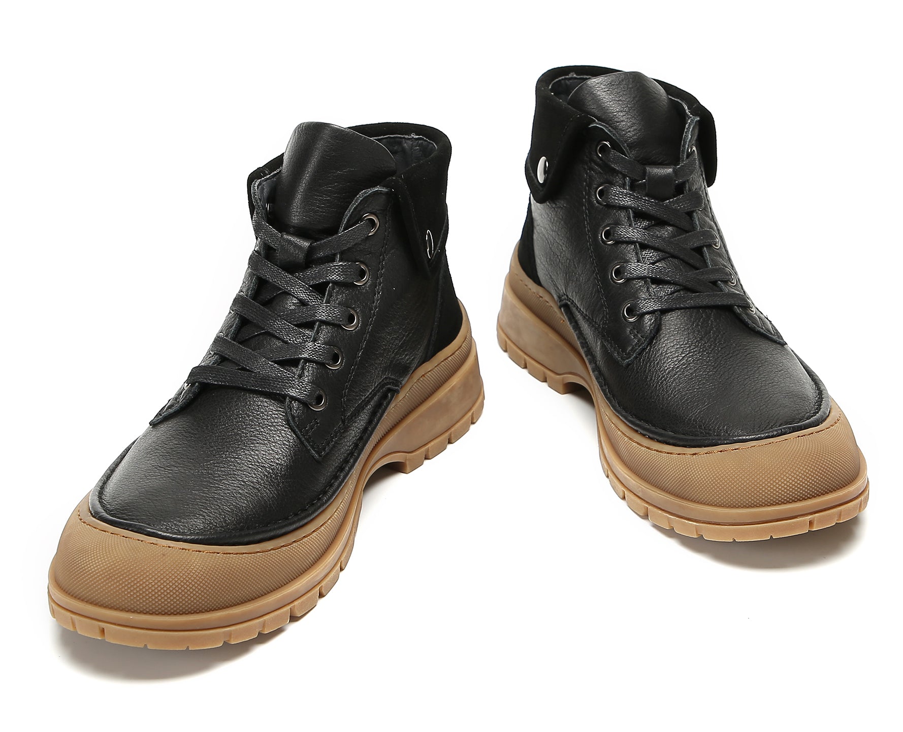 Botas Oxford informales con caña media para hombre