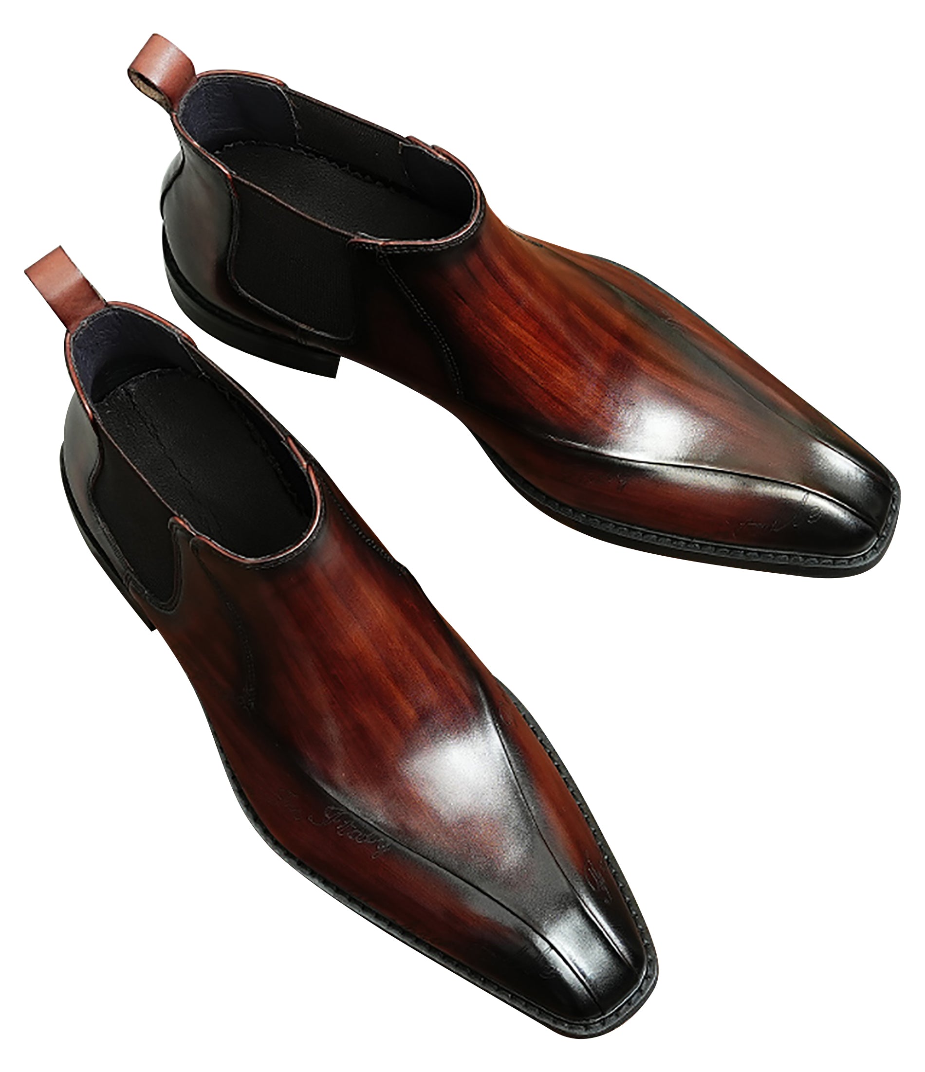 Men's Fashion Dress Formal Brogues Chelsea Boots