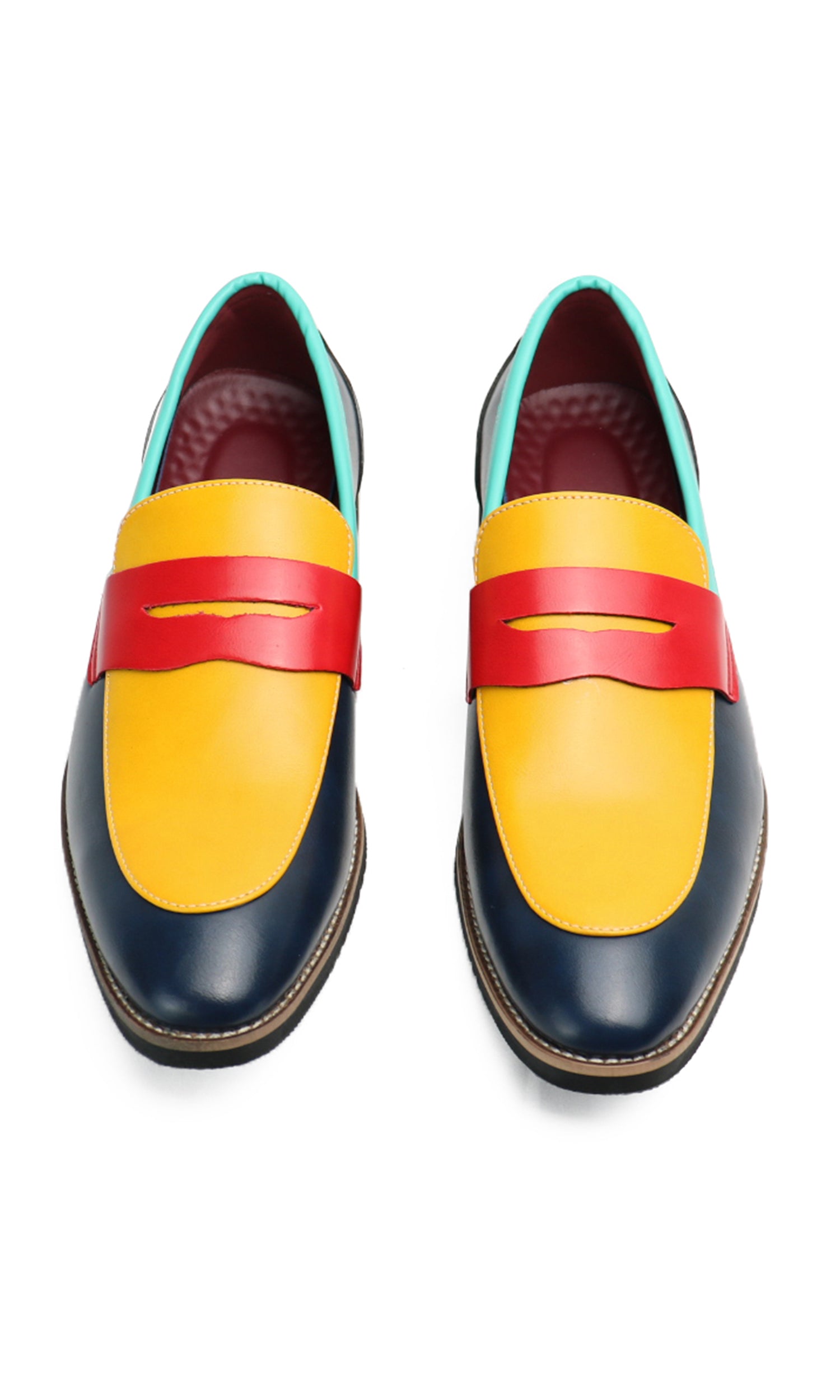Mocasines Penny Multicolores para hombre