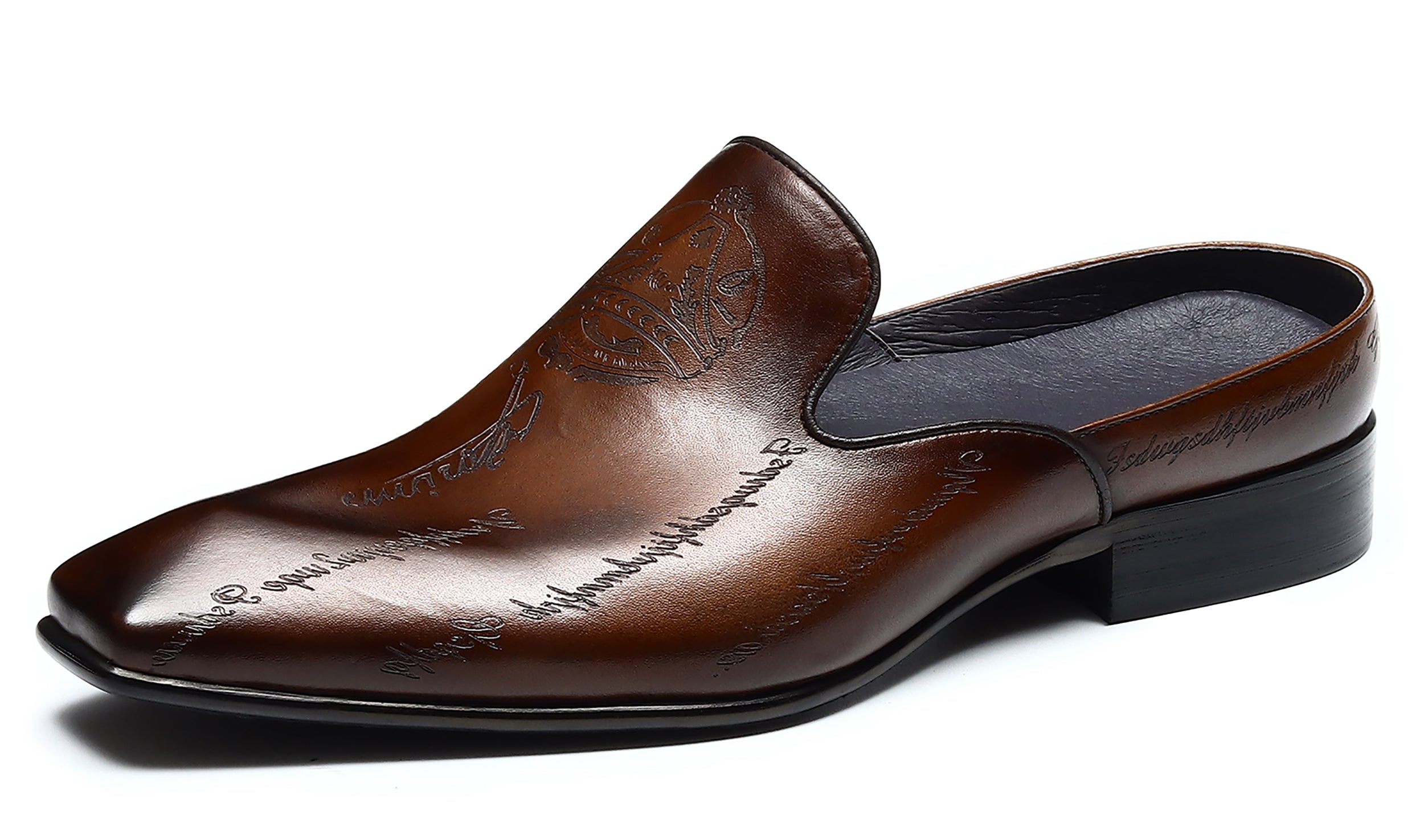 Men's Brogues Dazling Mules Slipper Shoes