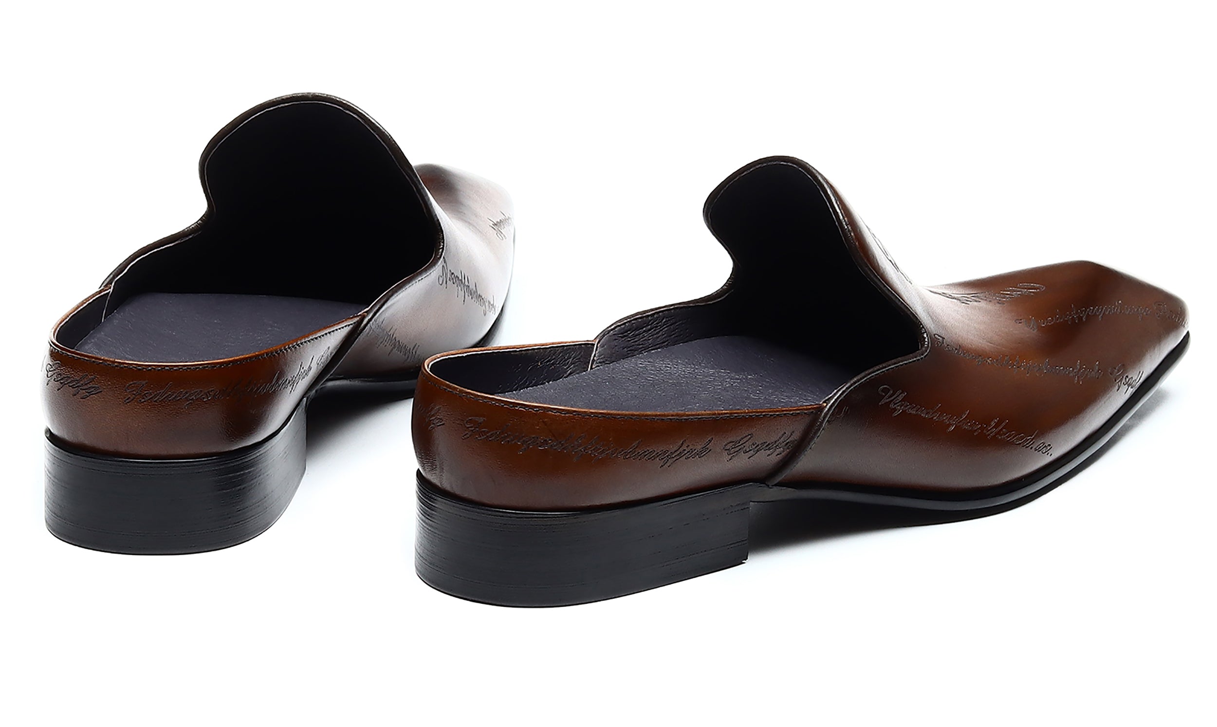 Men's Brogues Dazling Mules Slipper Shoes