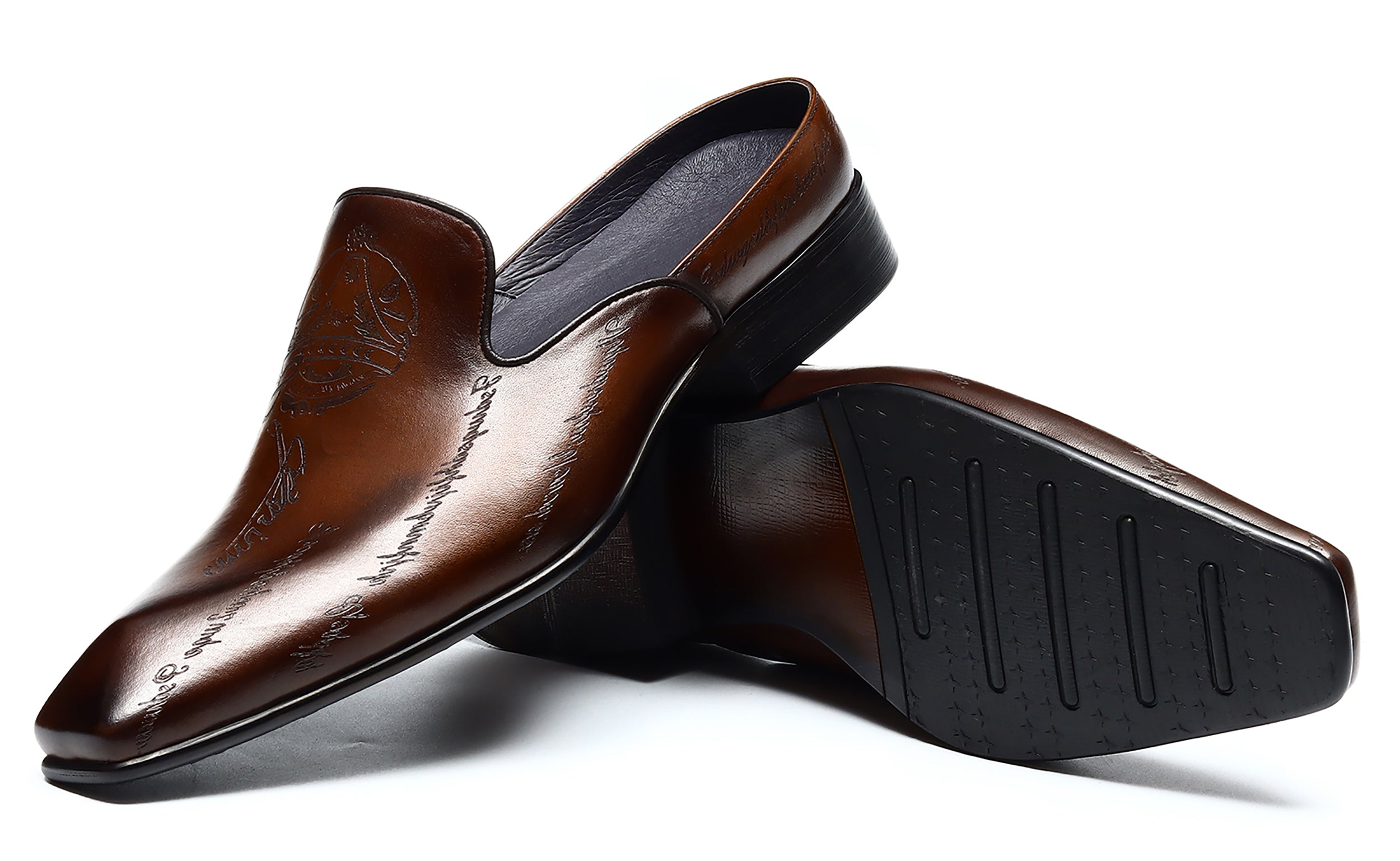Men's Brogues Dazling Mules Slipper Shoes