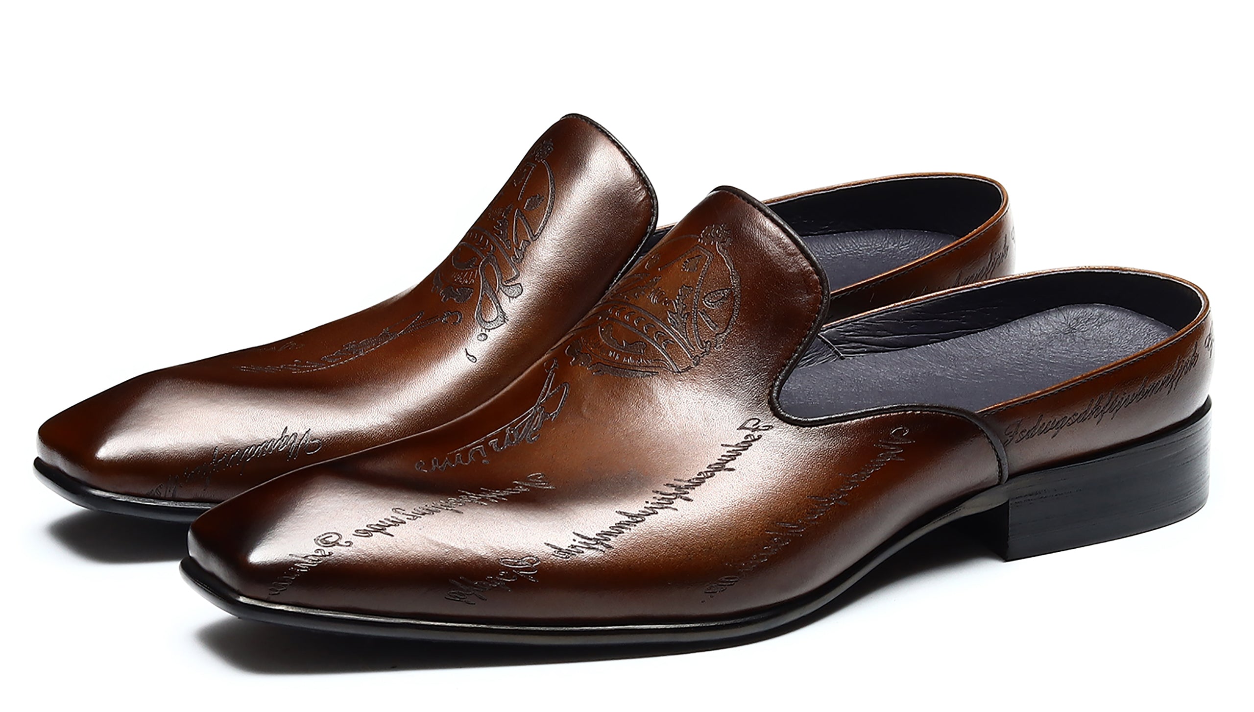 Men's Brogues Dazling Mules Slipper Shoes