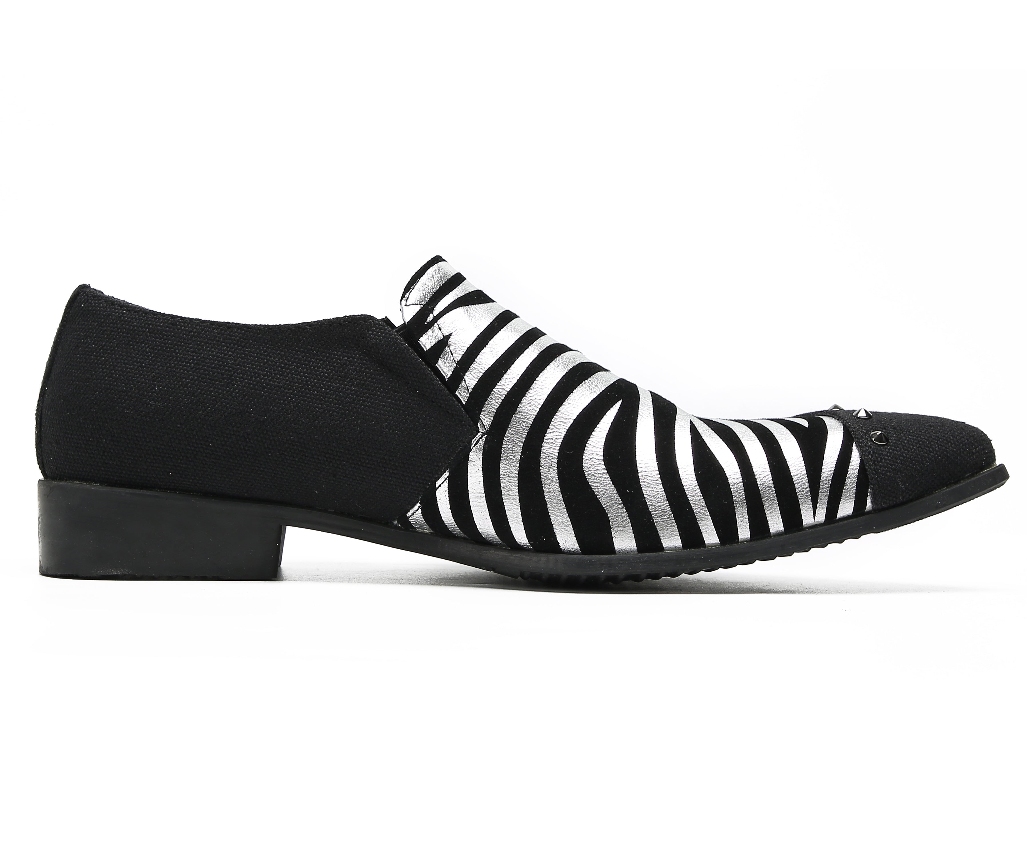 Men's Pinstripe Party Penny Western Loafers
