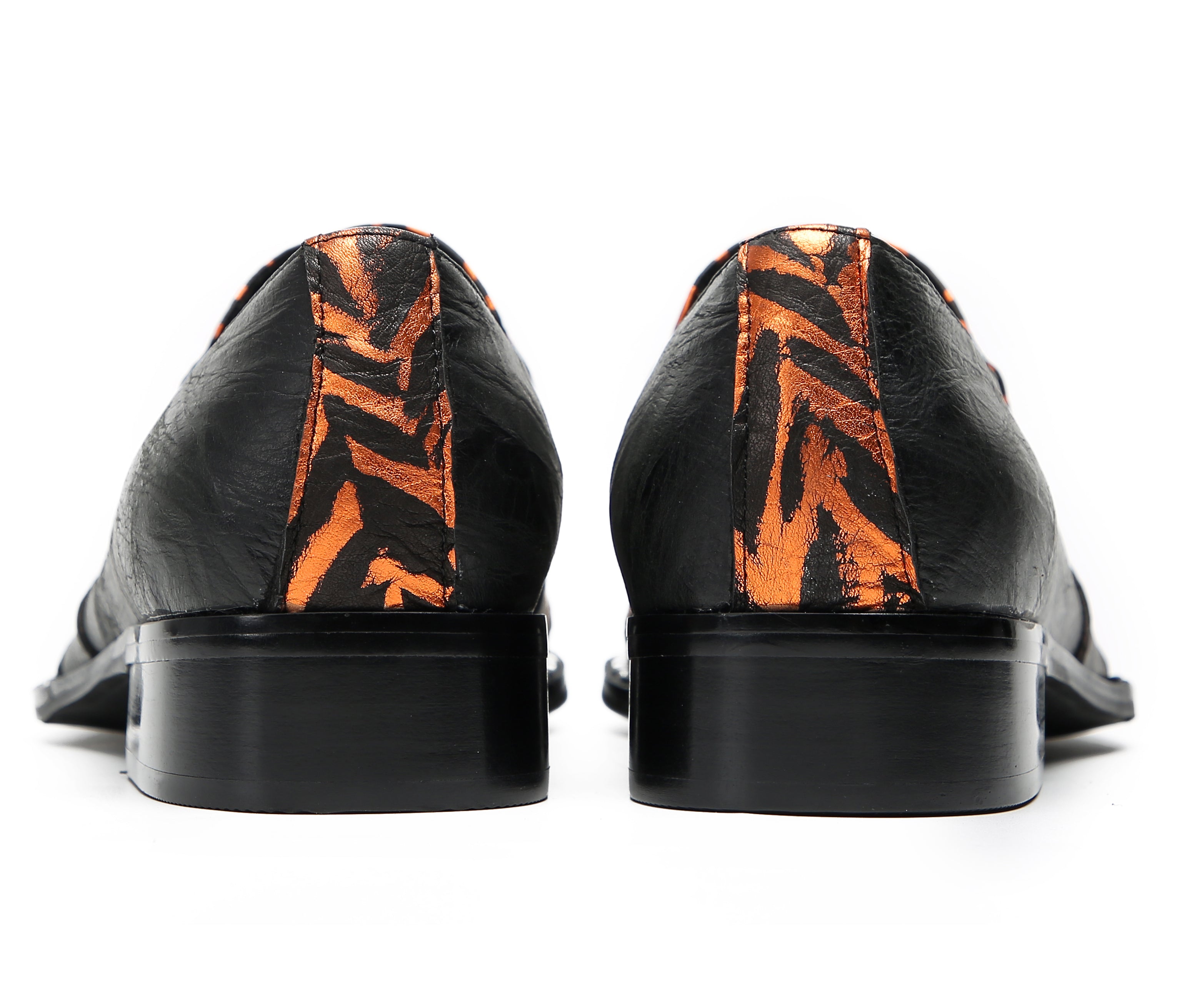 Men's Pinstripe Party Penny Western Loafers
