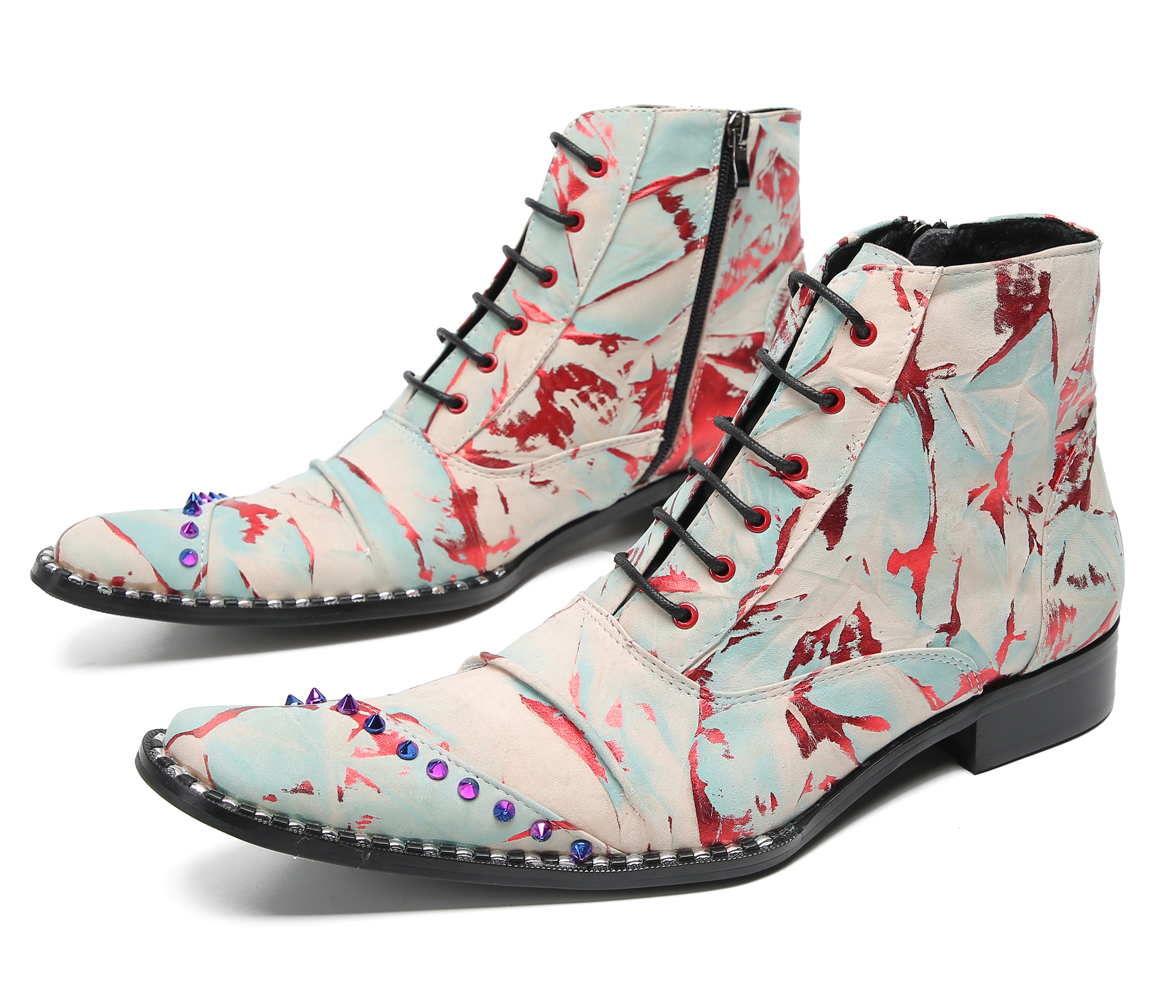 Men's Studded Casual Western Boots