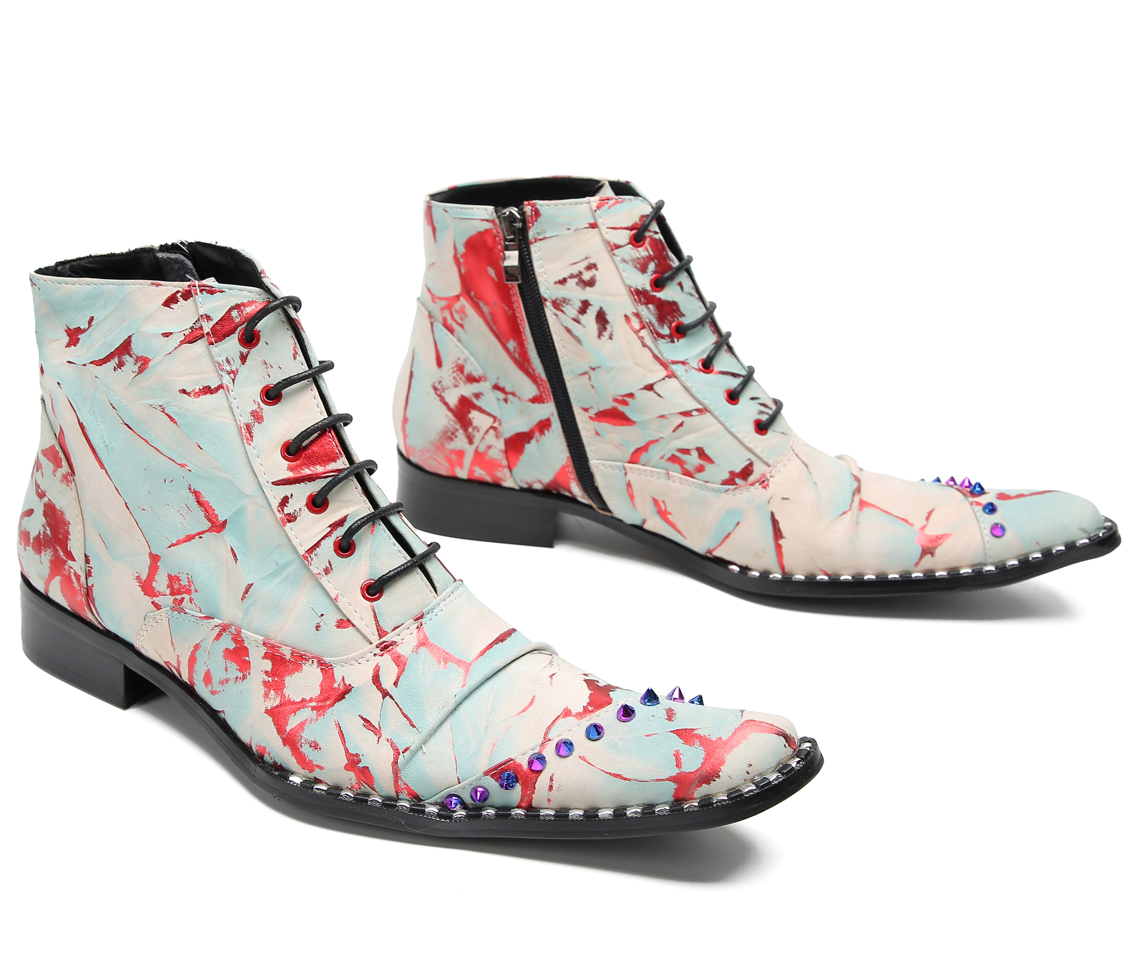 Men's Studded Casual Western Boots