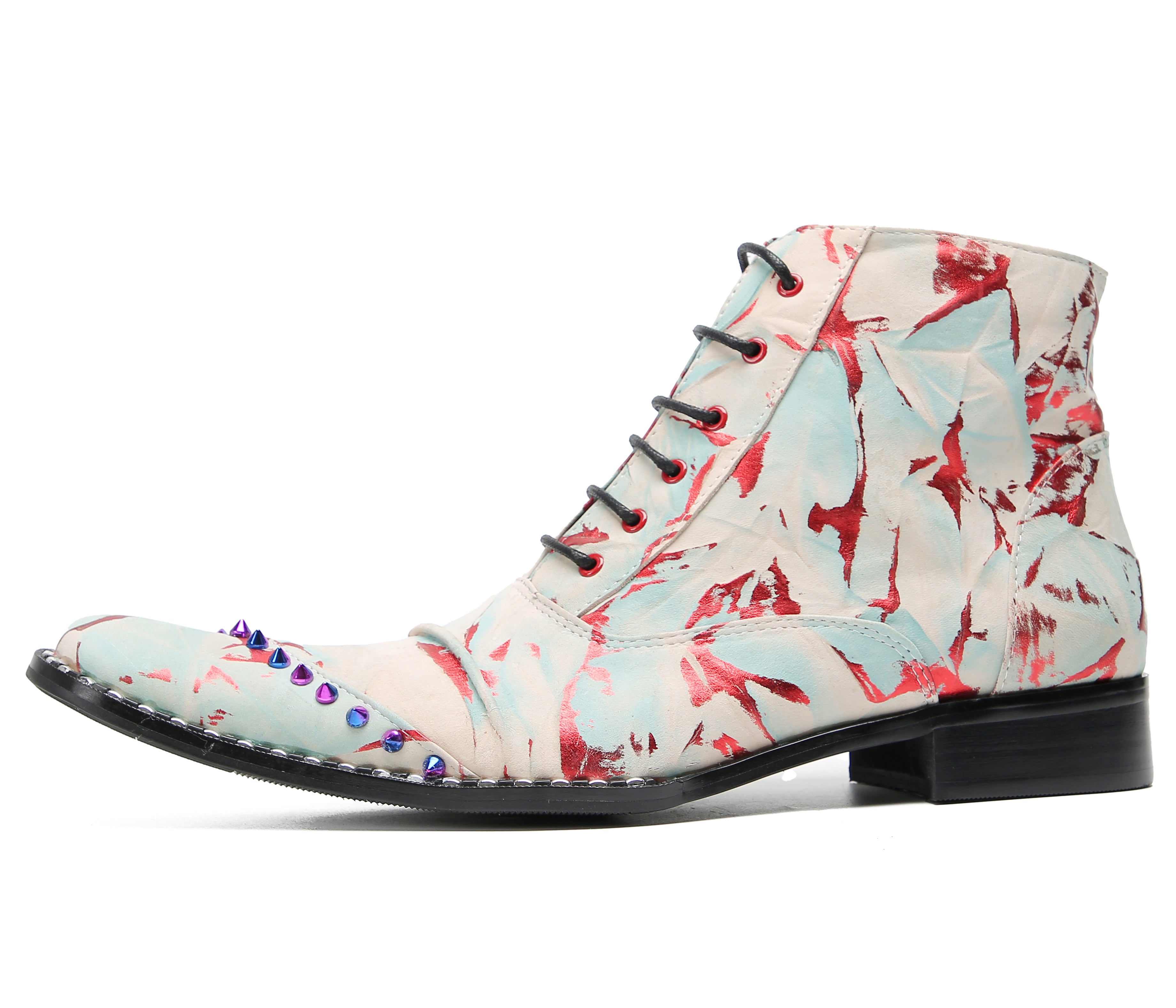 Men's Studded Casual Western Boots