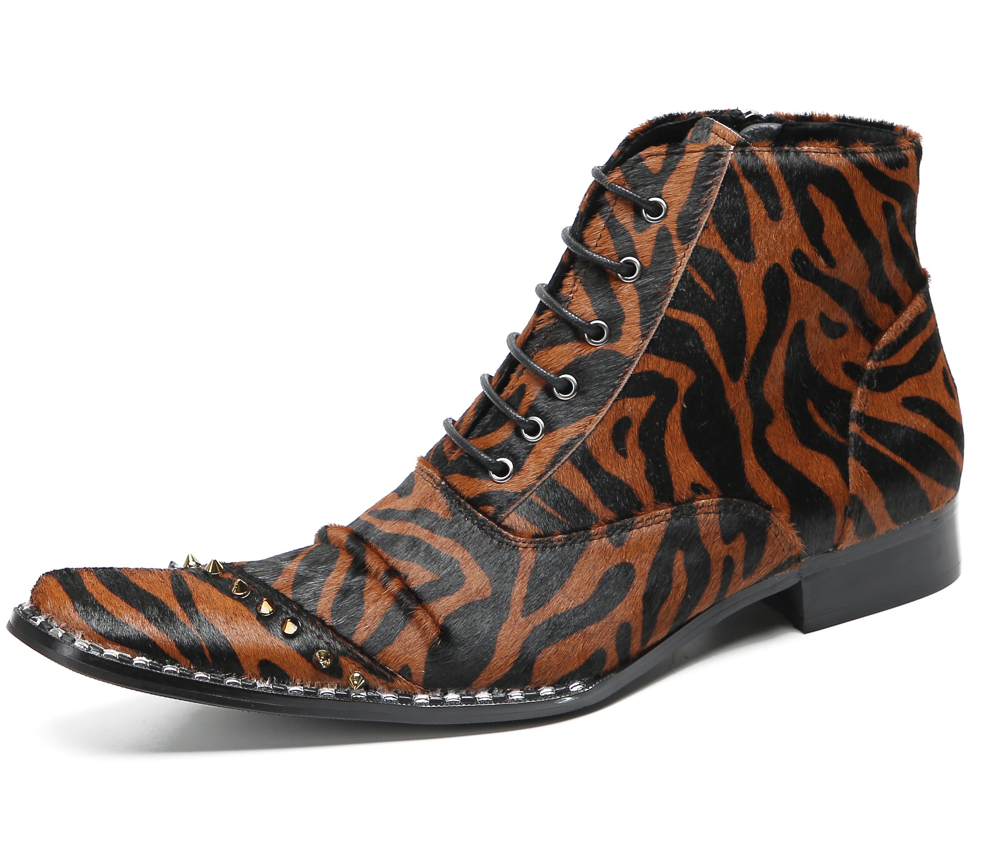 Men's Studded Casual Western Boots