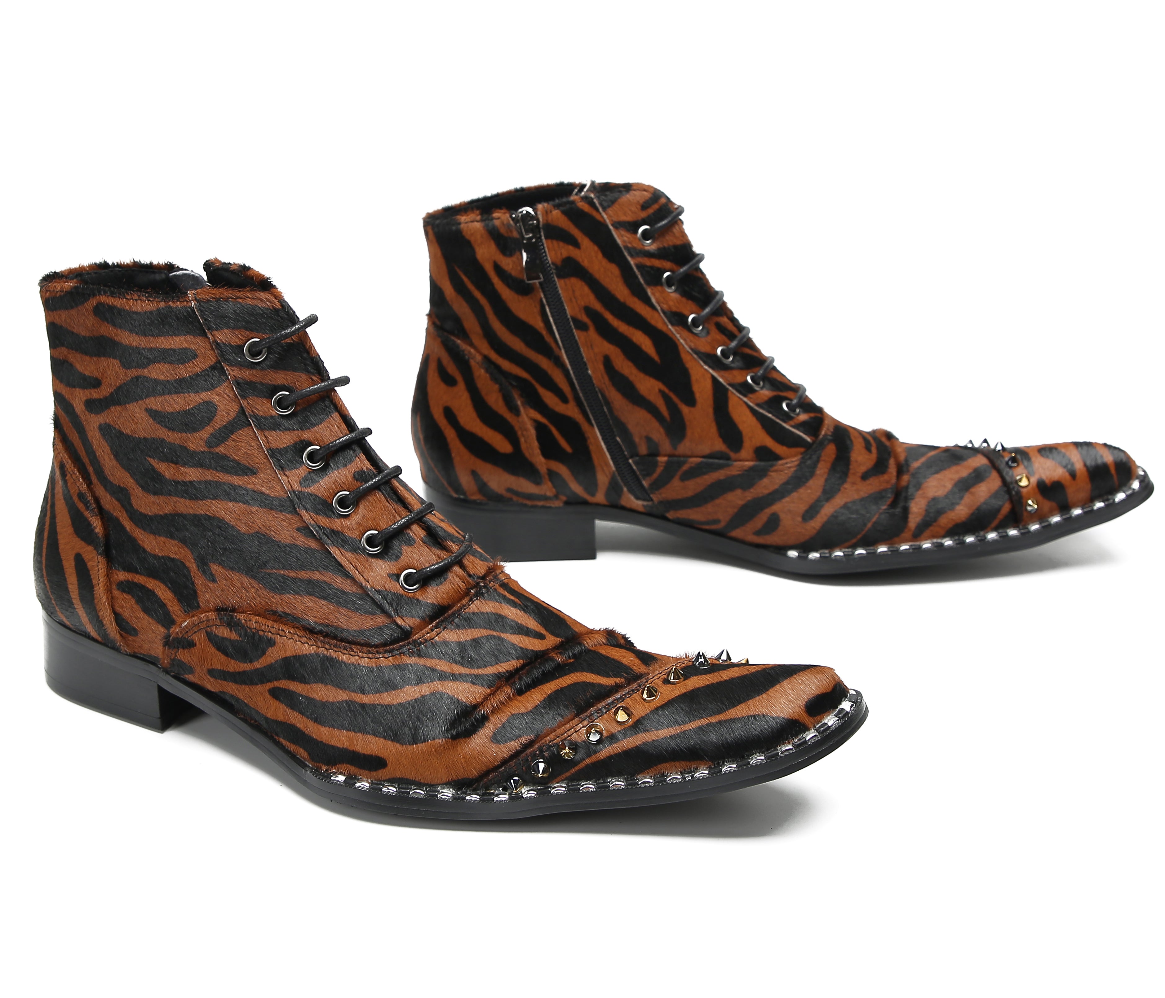 Men's Studded Casual Western Boots