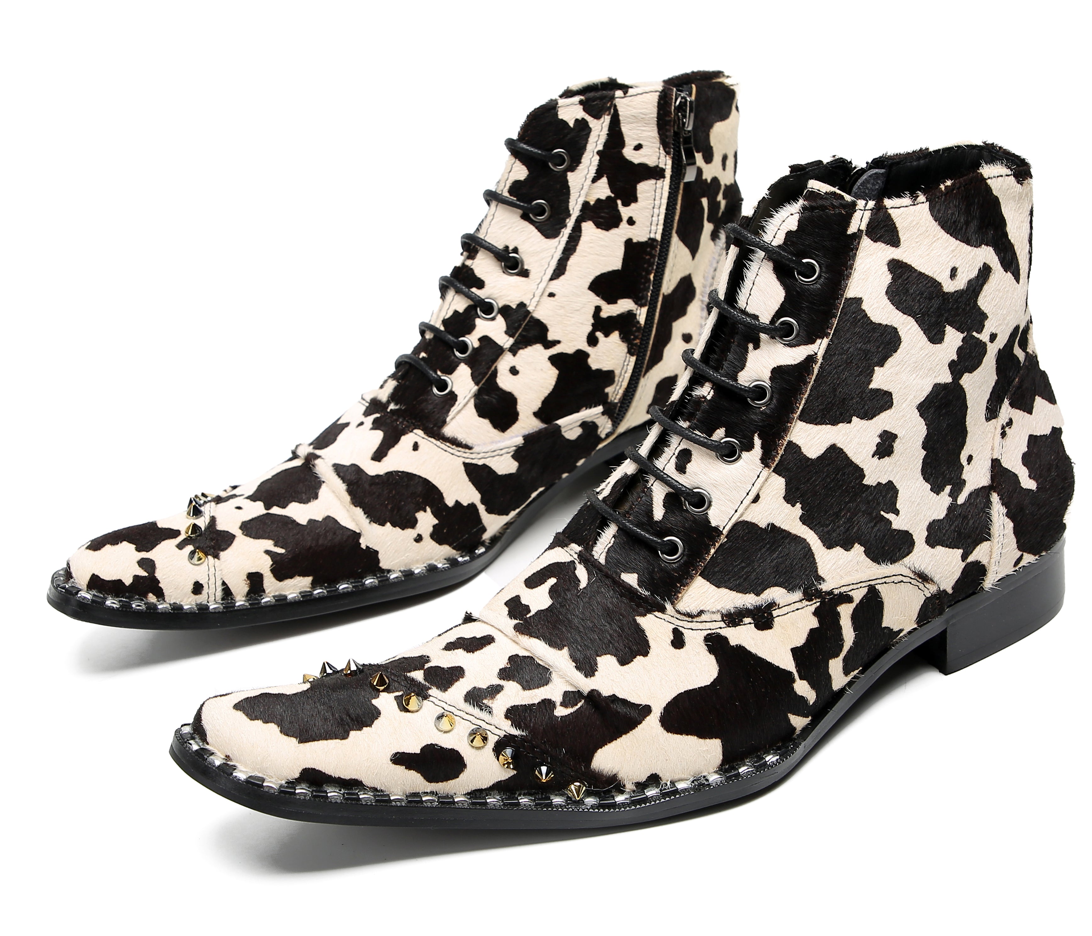 Men's Studded Casual Western Boots
